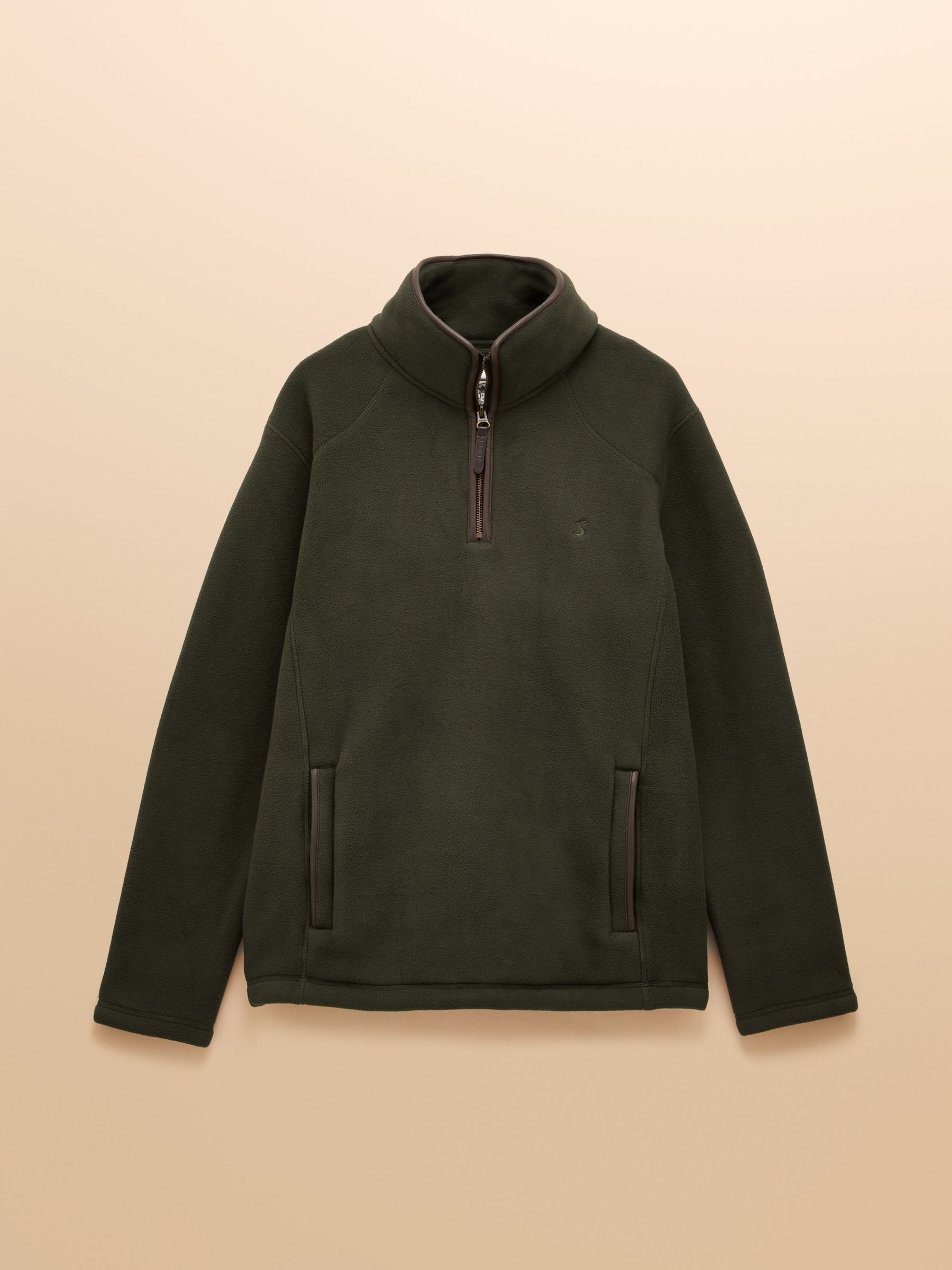 Heritage Fleece Dark Green Quarter Zip - Image 9 of 9