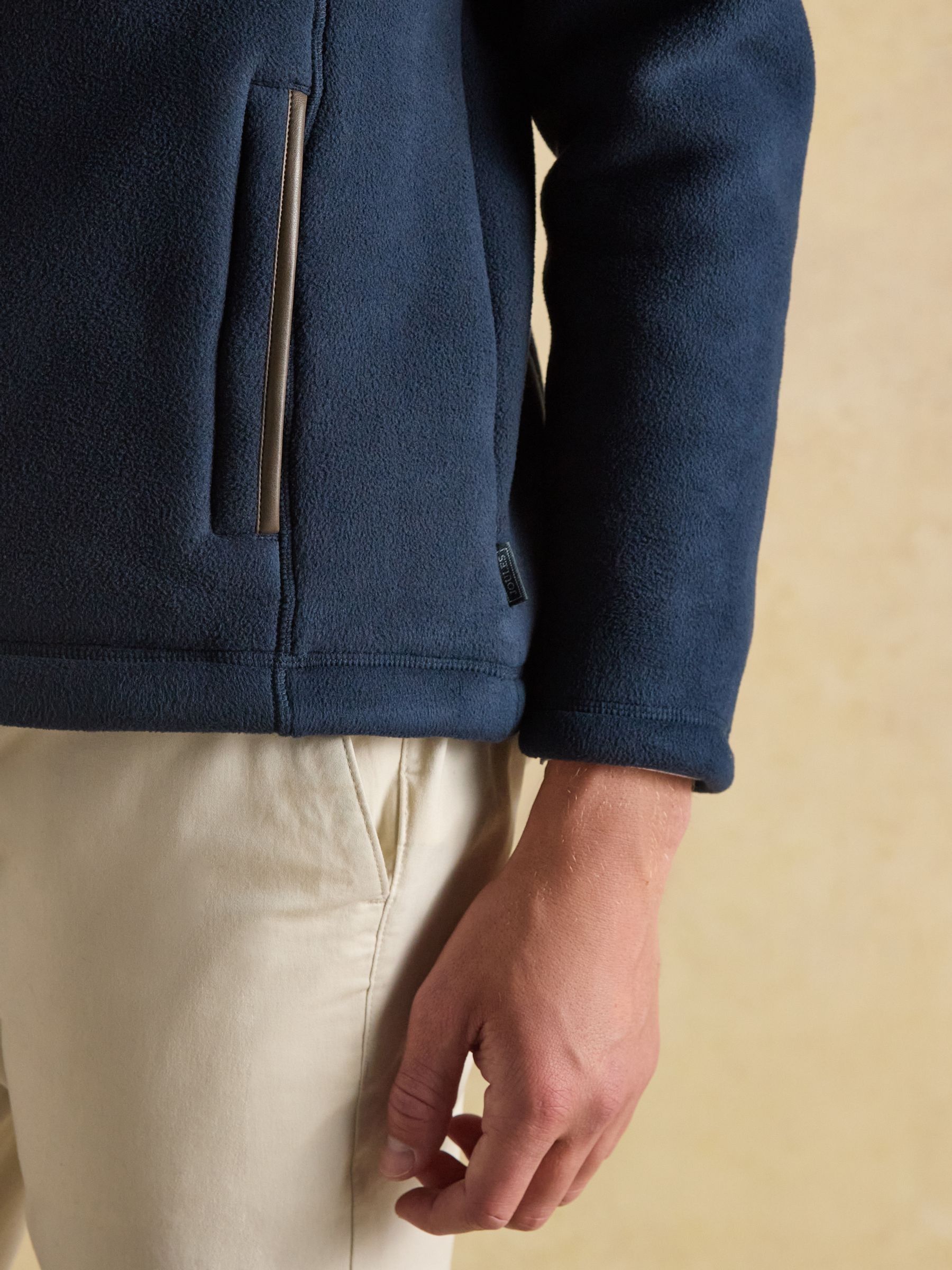 Heritage Fleece Navy Quarter Zip - Image 6 of 9