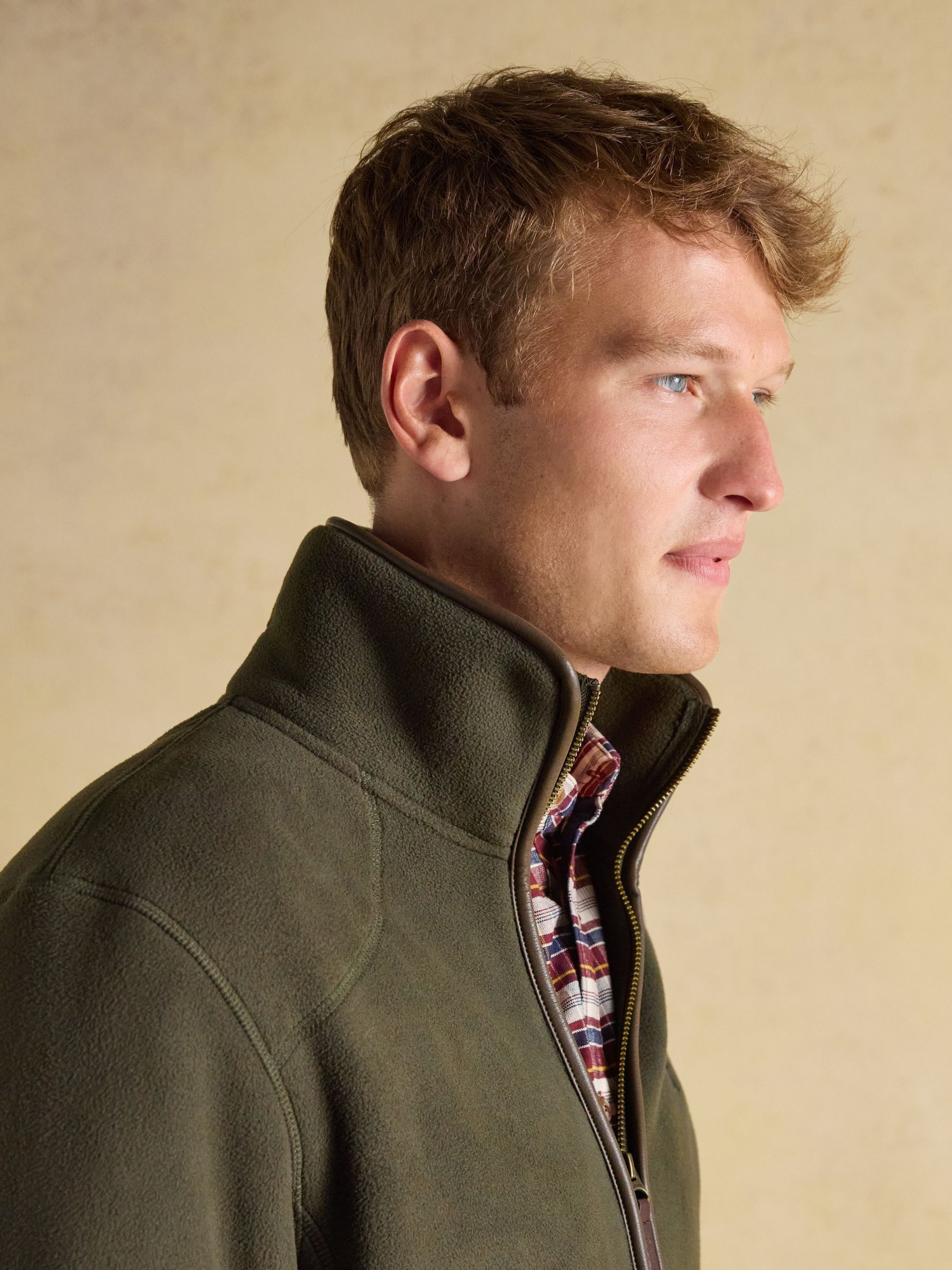 Heritage Fleece Dark Green Zip Through - Image 12 of 13