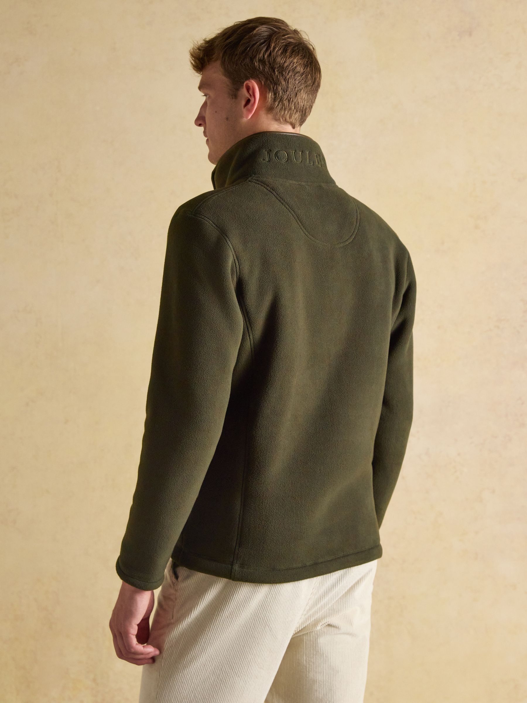 Heritage Fleece Dark Green Zip Through - Image 3 of 13