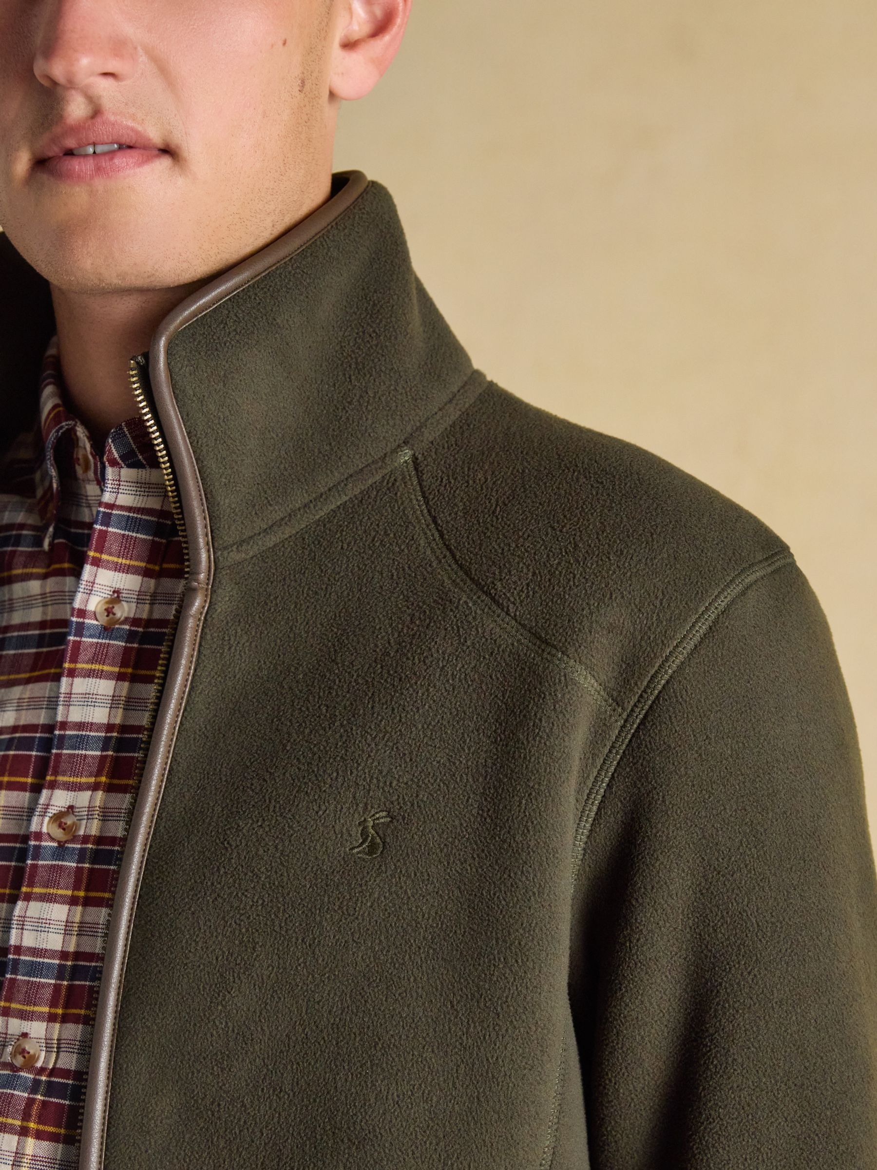 Heritage Fleece Dark Green Zip Through - Image 6 of 13