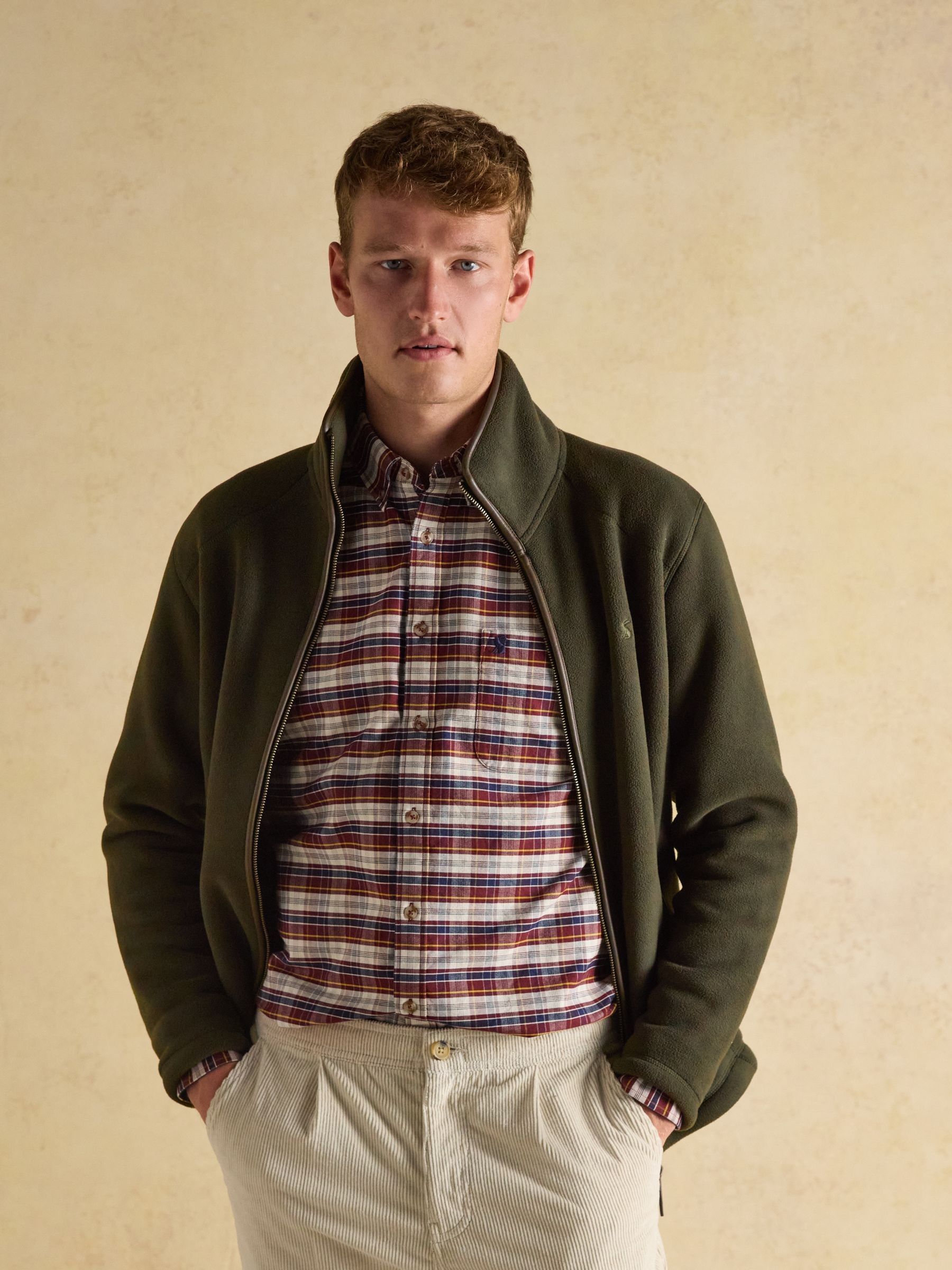 Heritage Fleece Dark Green Zip Through - Image 7 of 13