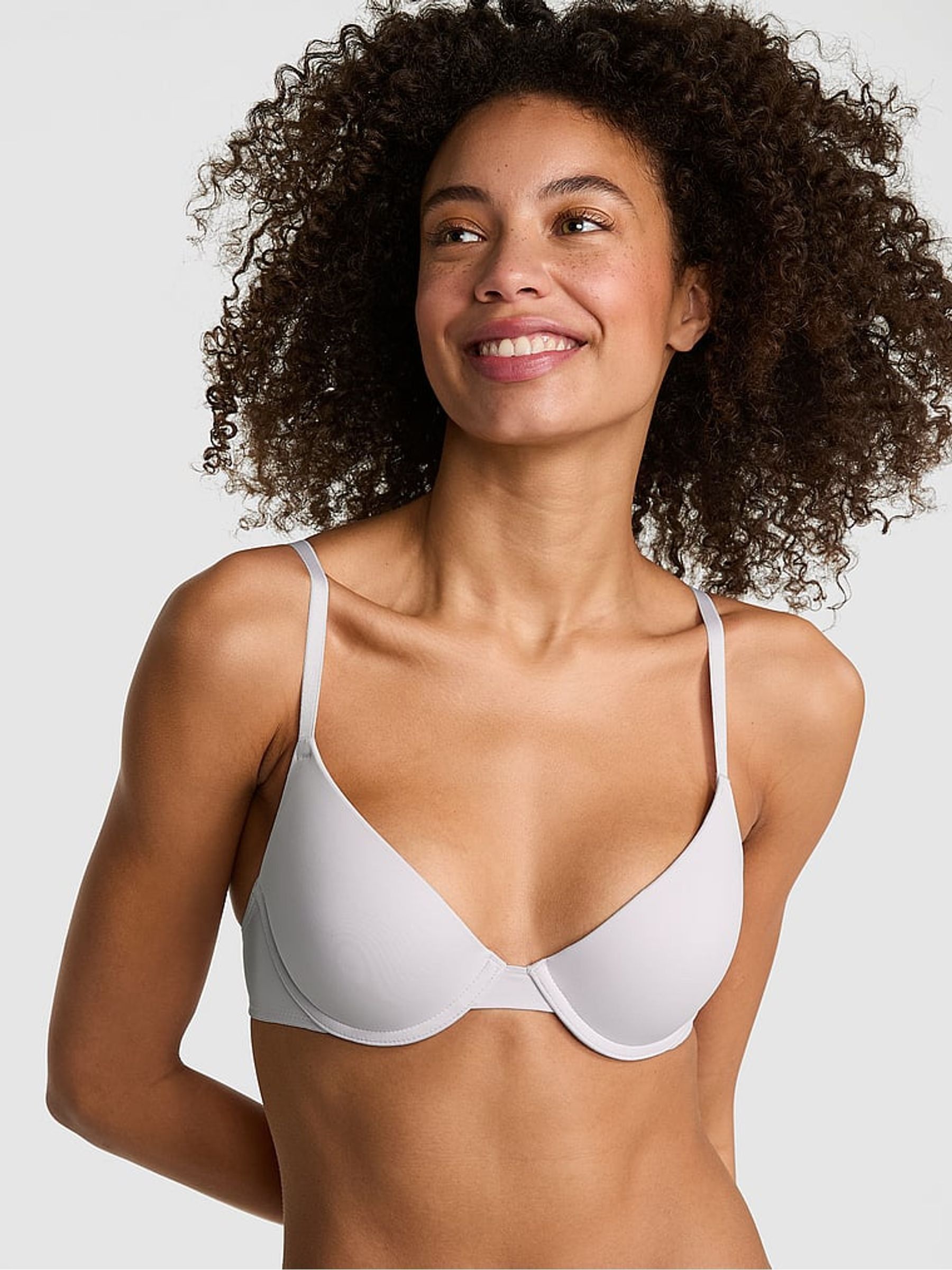 Purple Whisper Push Up Bra - Image 1 of 3