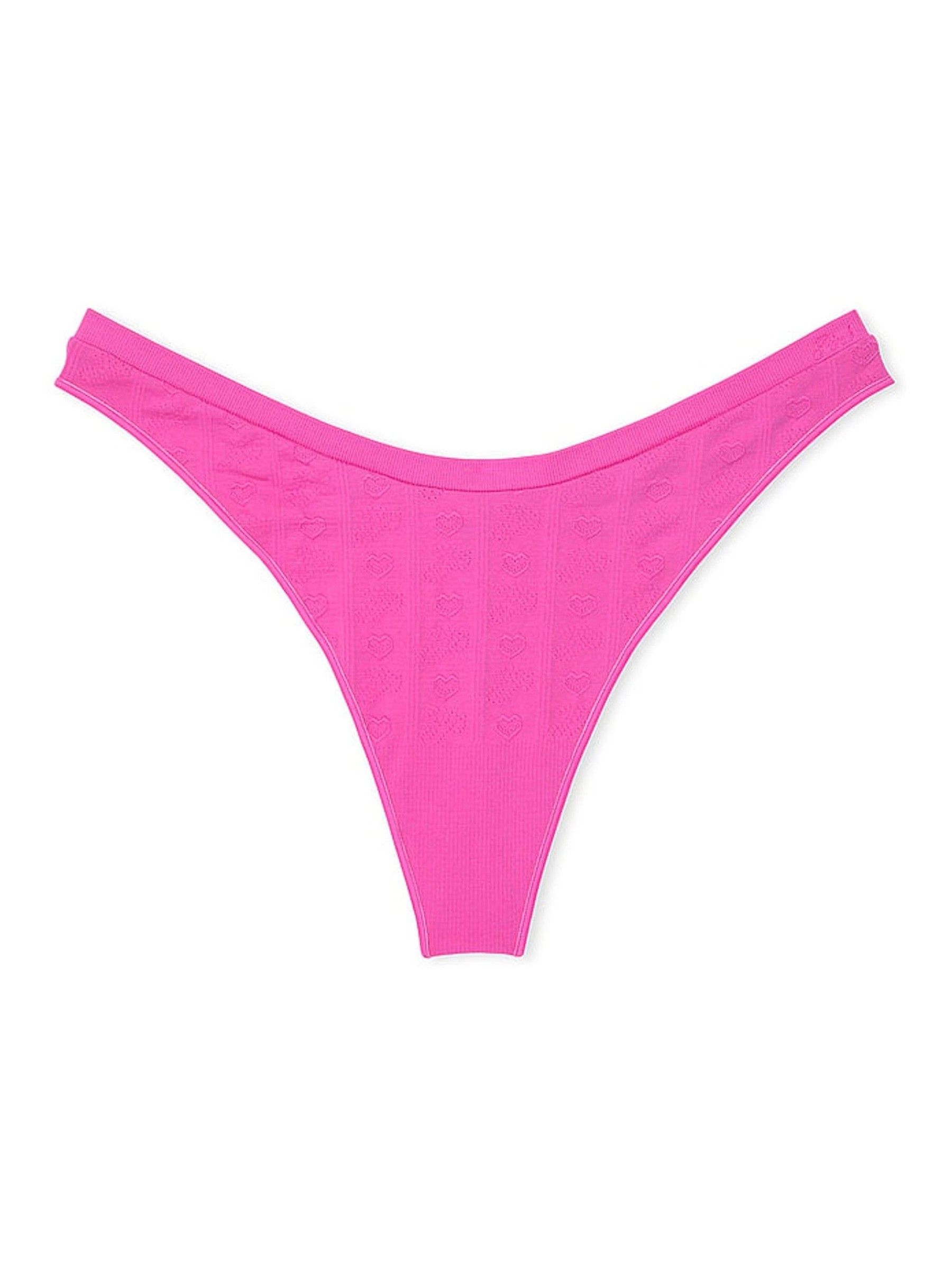 Pink Gossip Seamless Scoop Thong Knickers - Image 3 of 3