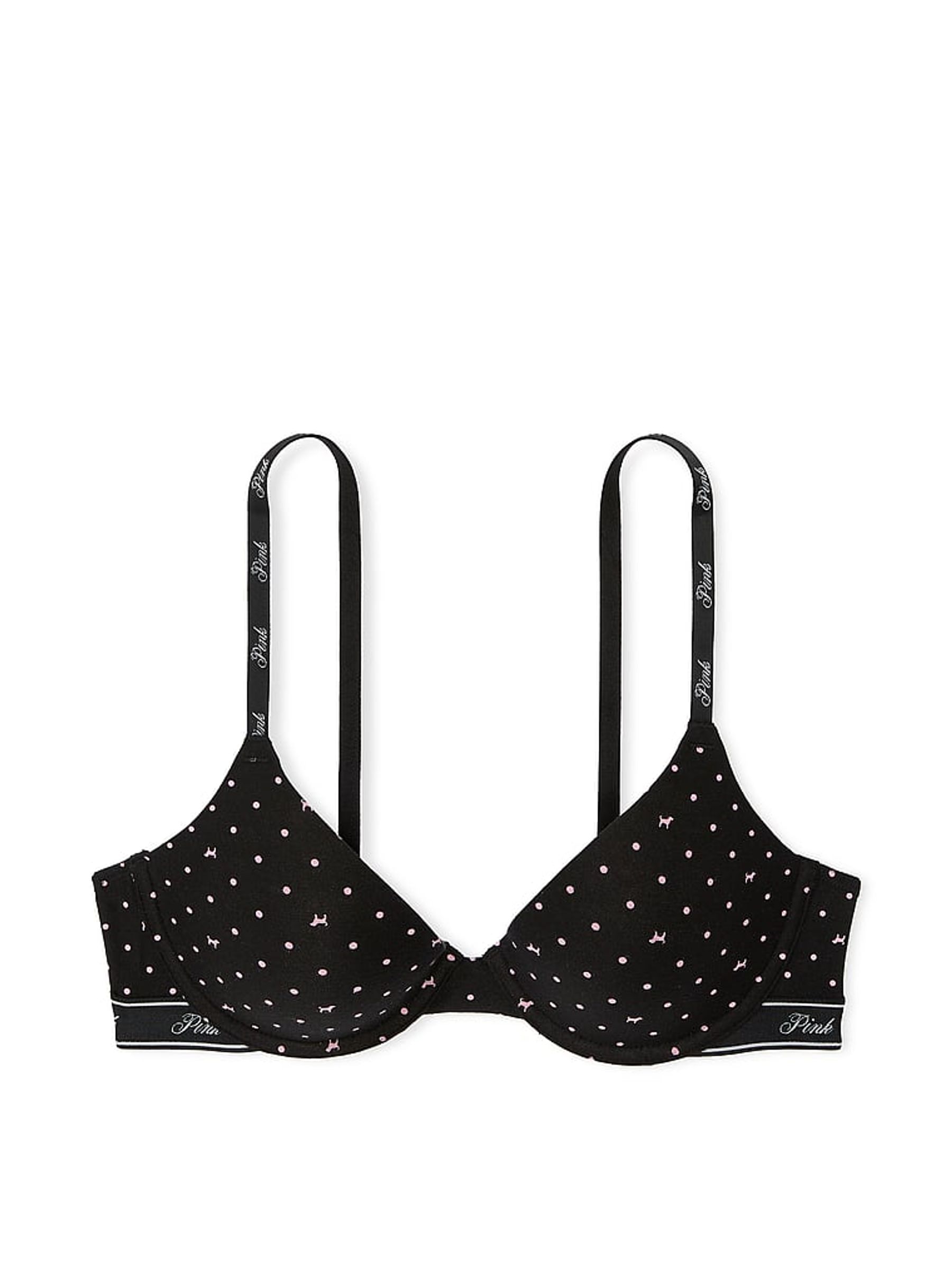 Black Dots T Shirt Bra - Image 3 of 3