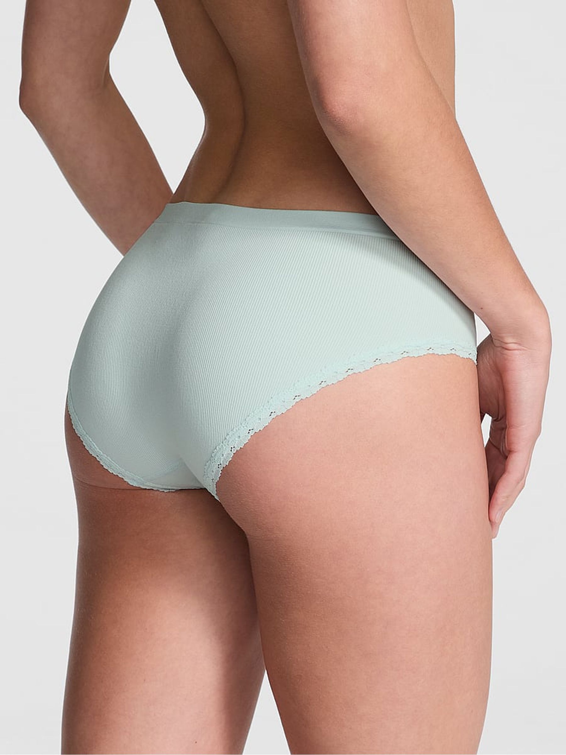 Bliss Blue Hipster Seamless Knickers - Image 2 of 3