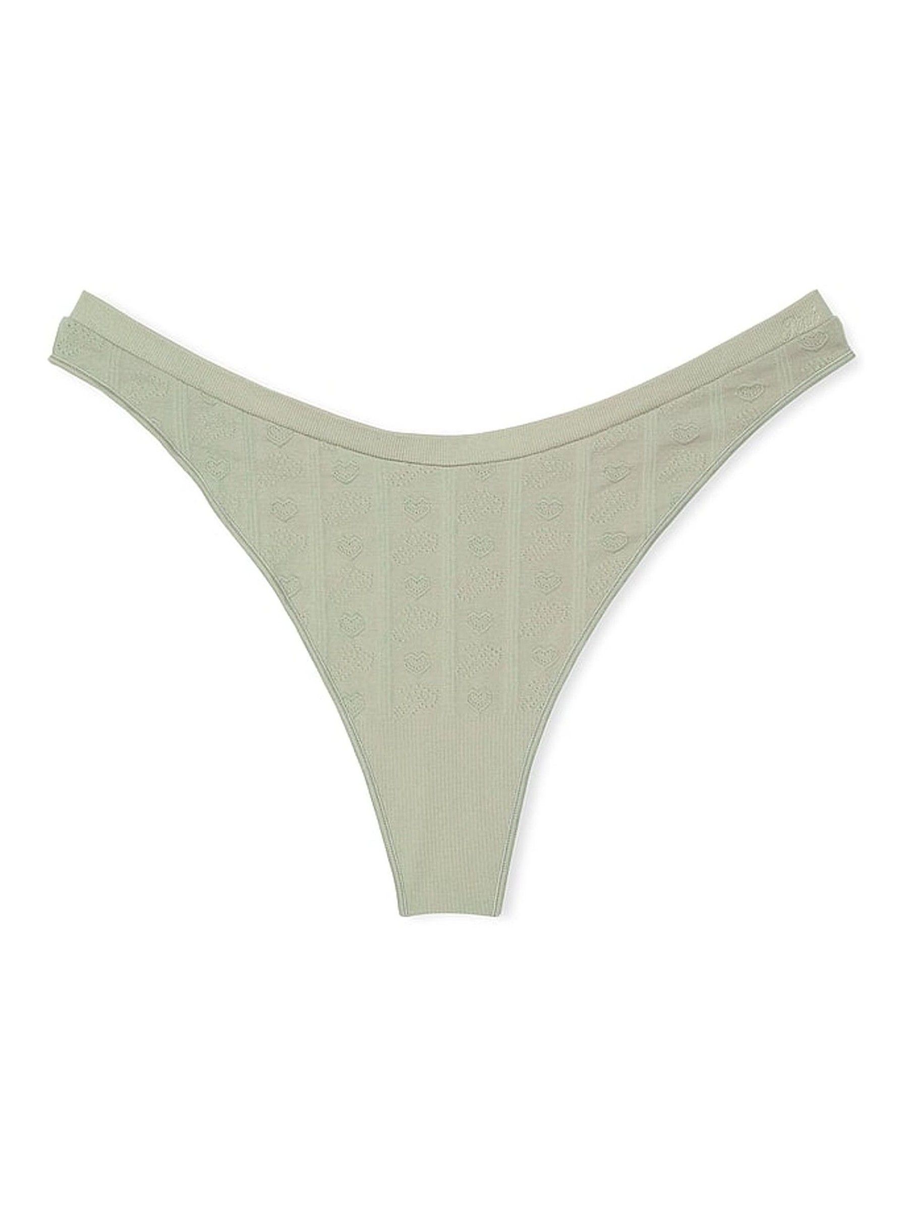 Green Garden Seamless Scoop Thong Knickers - Image 3 of 3
