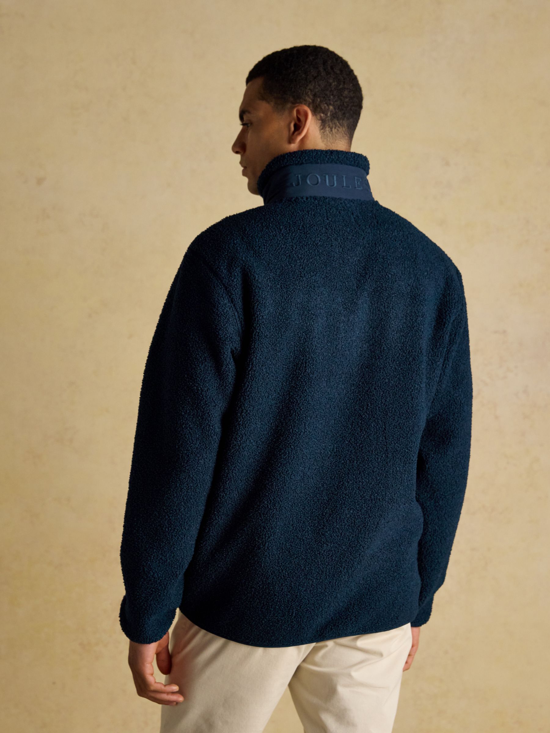 Ashford Navy Borg Fleece Zip Through - Image 2 of 9