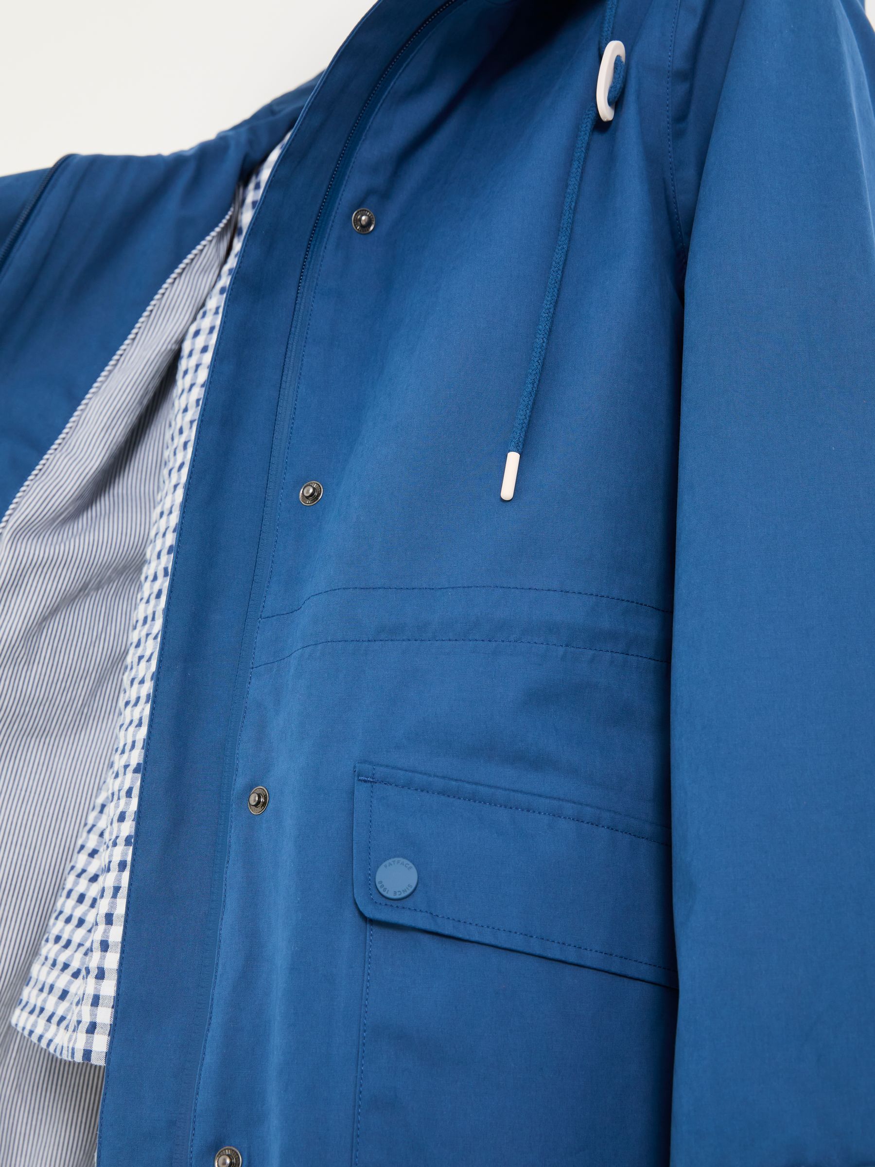 Lola Navy Lola Waterproof Long Coat - Image 4 of 6