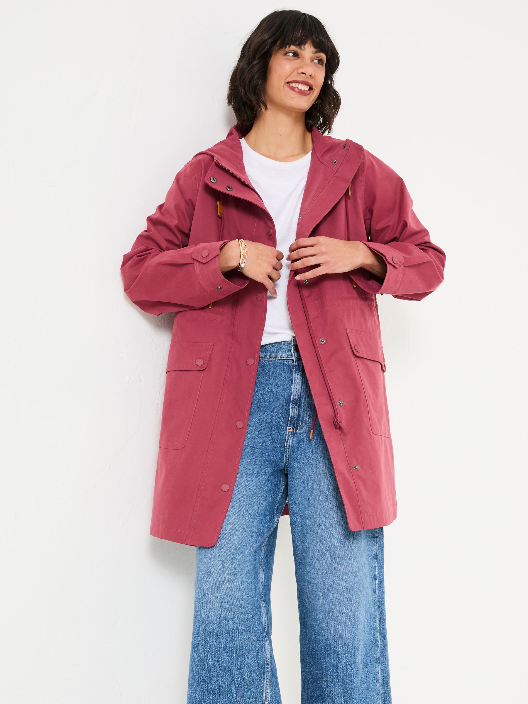 Lola Rose Pink Lola Waterproof Long Coat - Image 3 of 6