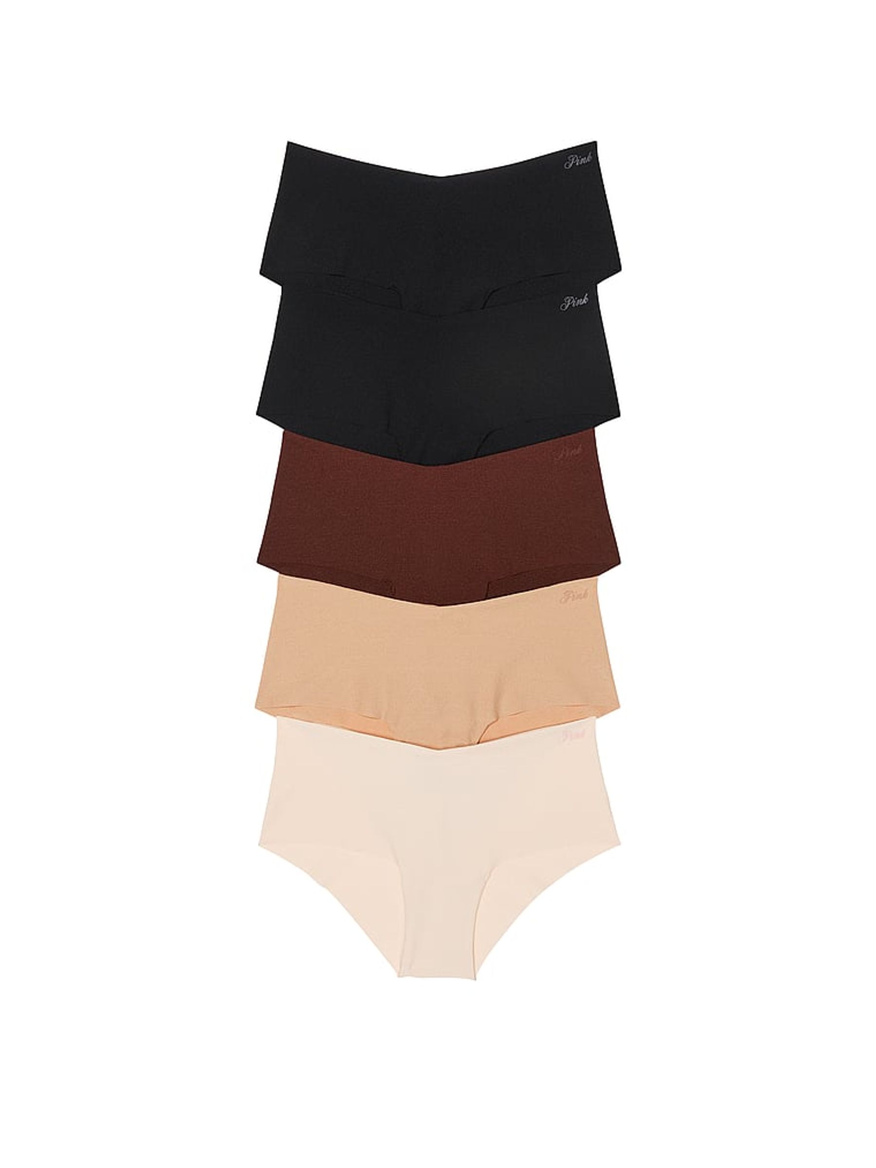 Black/Black/Ganache/Praline/Marzipan Cheeky 5 Pack Knickers - Image 1 of 3