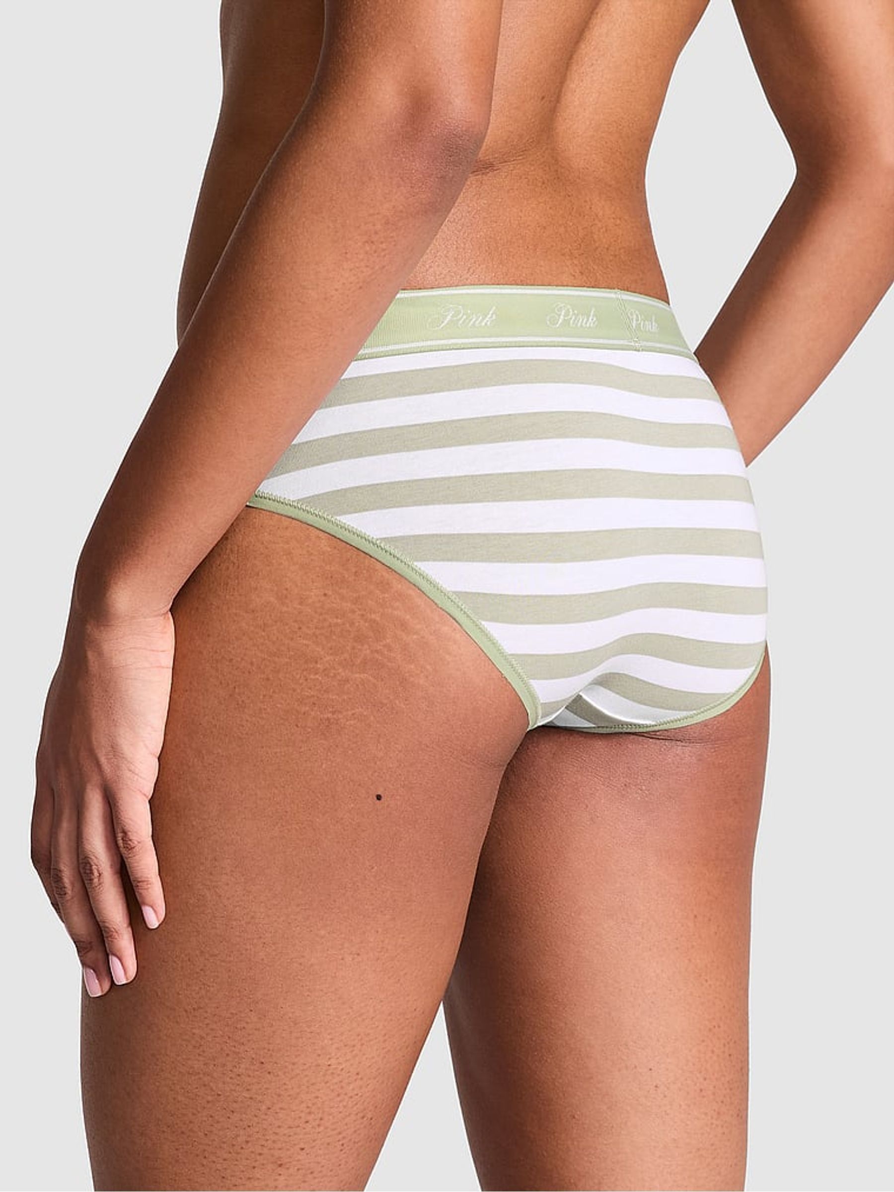 Green Garden Hipster Cotton Logo Knickers - Image 2 of 3