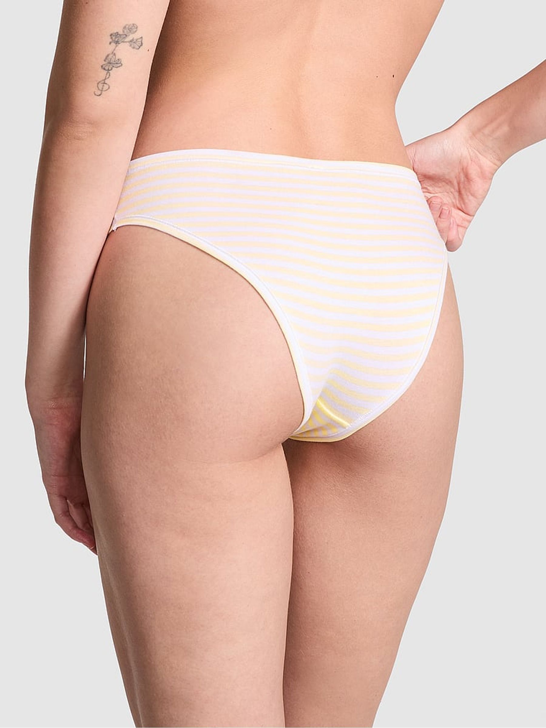 Mellow Yellow Cheeky Cotton Knickers - Image 2 of 3