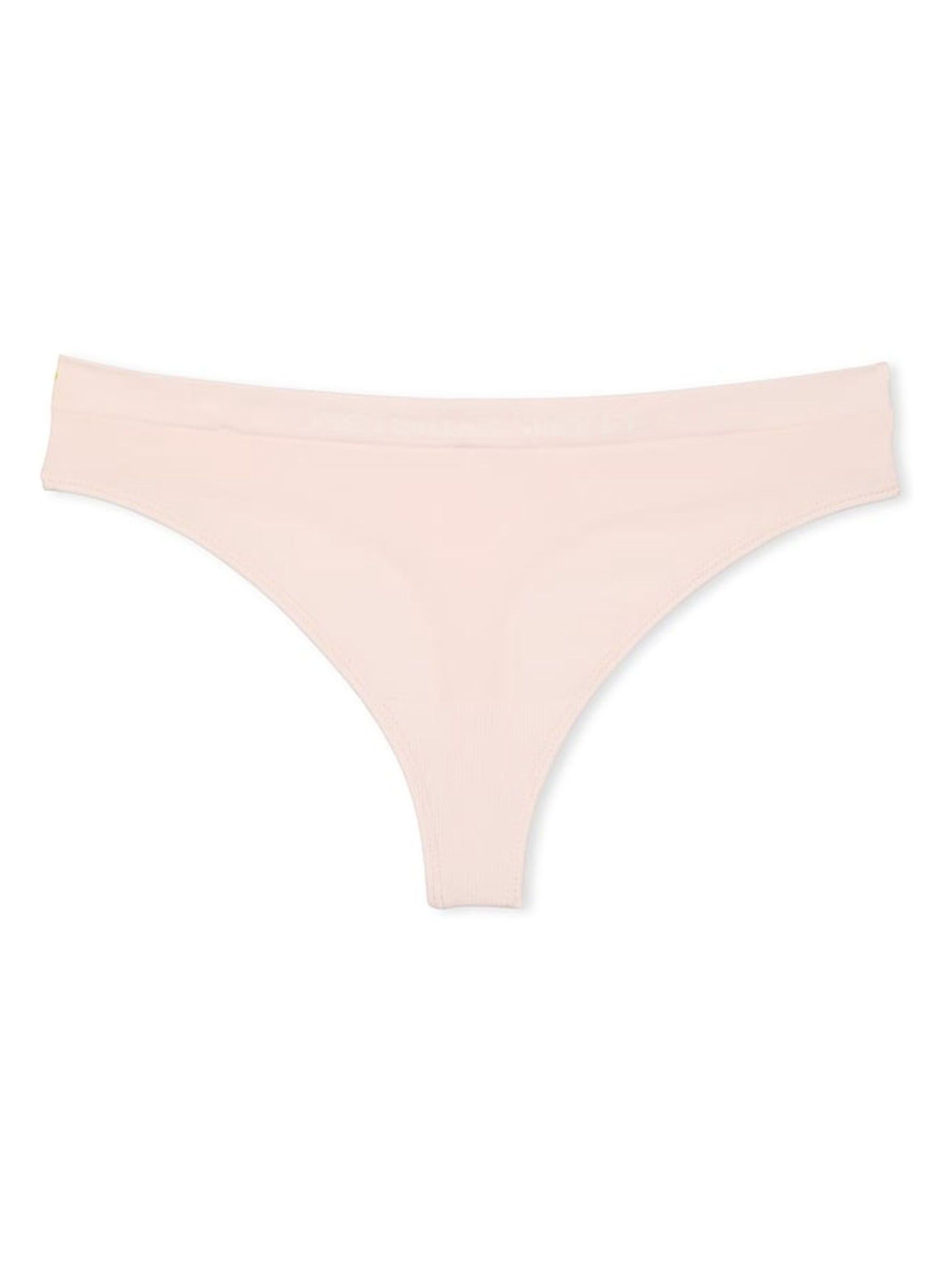 Purest Pink Thong Knickers - Image 3 of 3