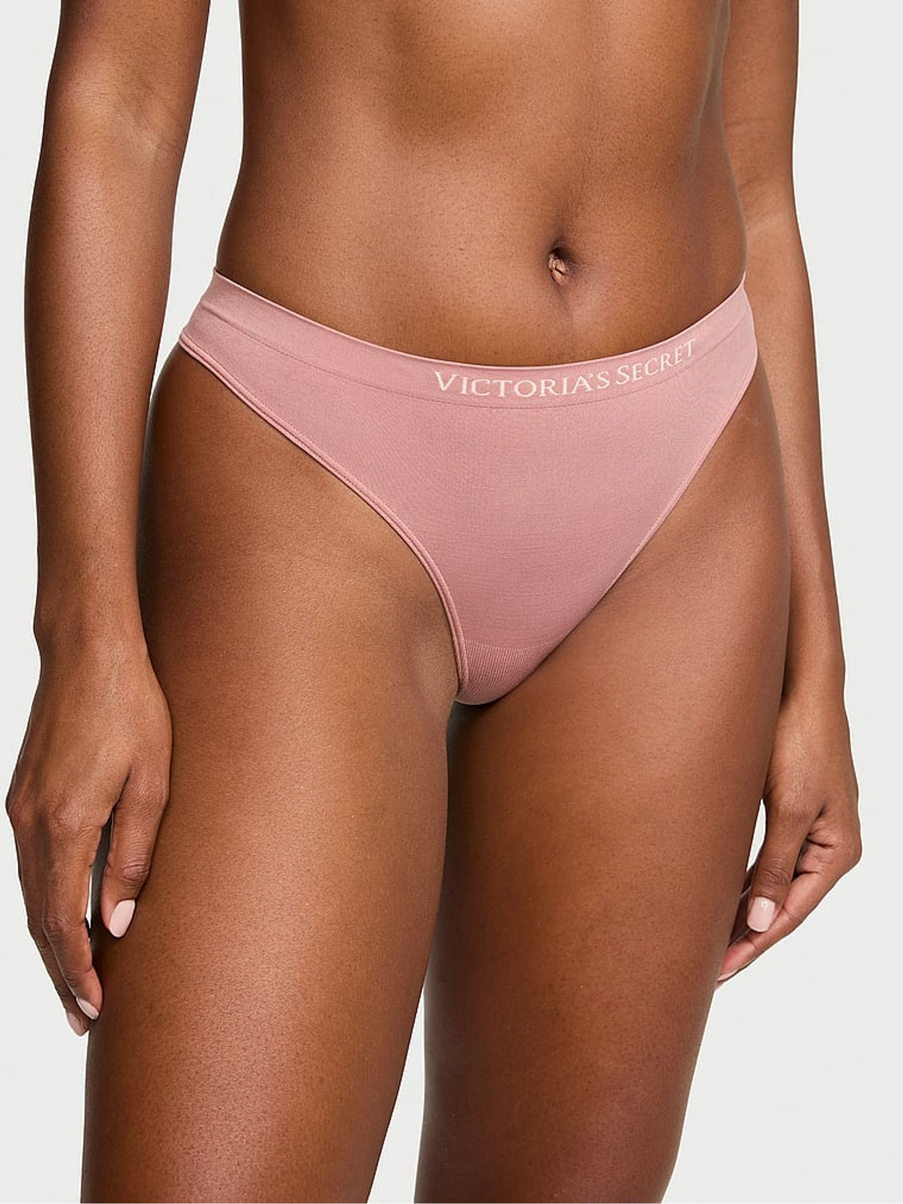 Nostalgia Rose Pink Thong Knickers - Image 1 of 3