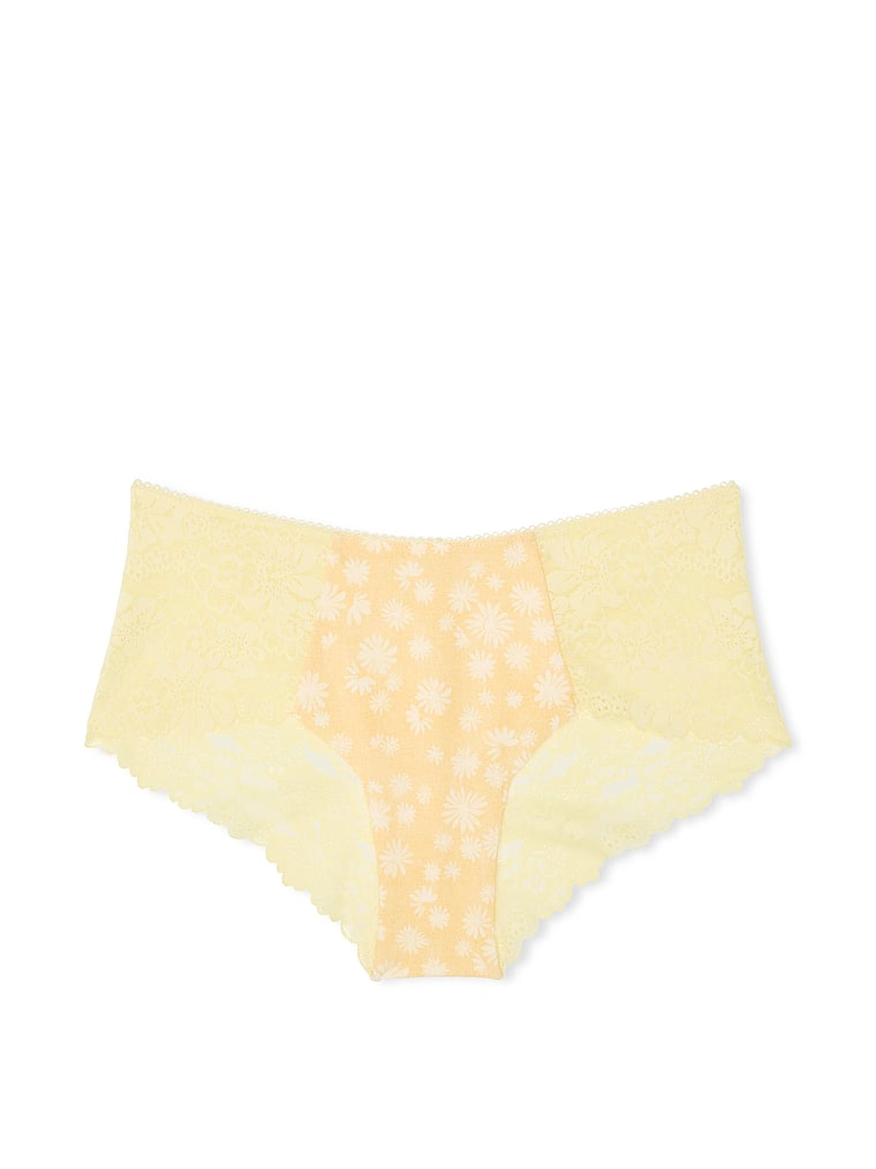 Mellow Yellow Lace Cheeky Knickers - Image 3 of 3