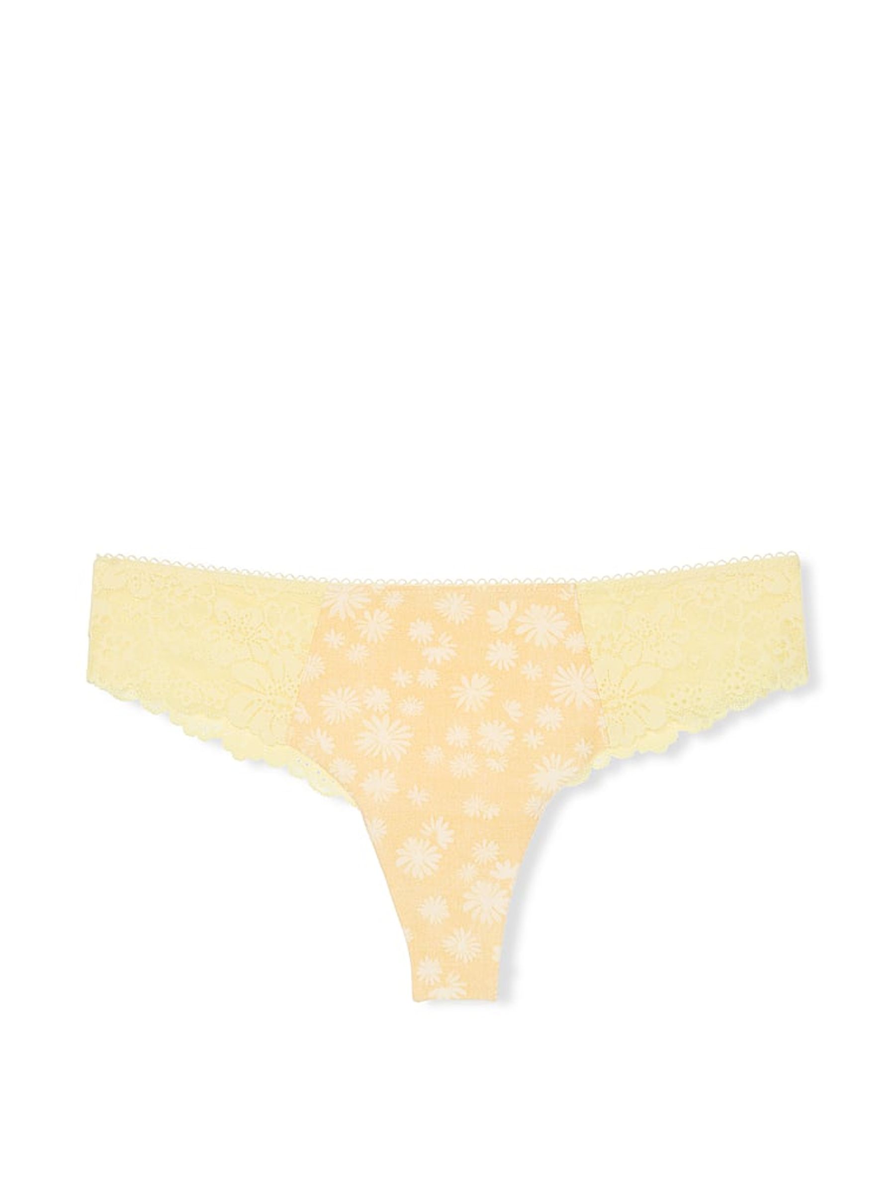 Mellow Yellow Thong Knickers - Image 3 of 3