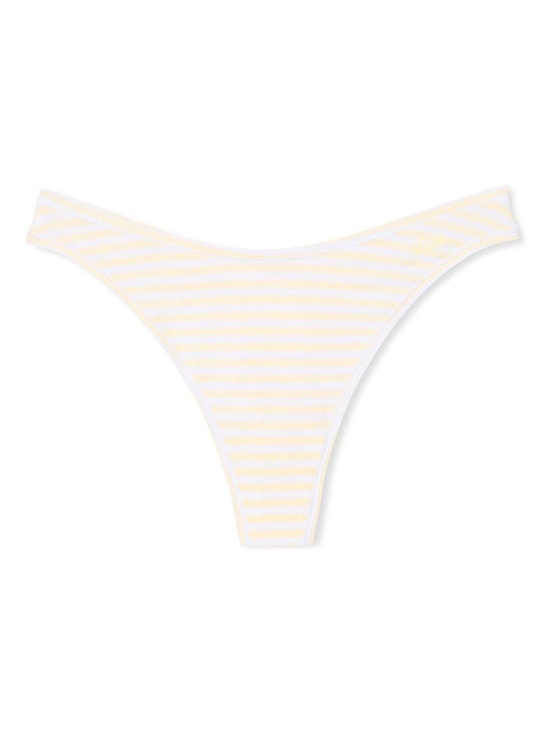 Mellow Yellow Thong Cotton Knickers - Image 3 of 3