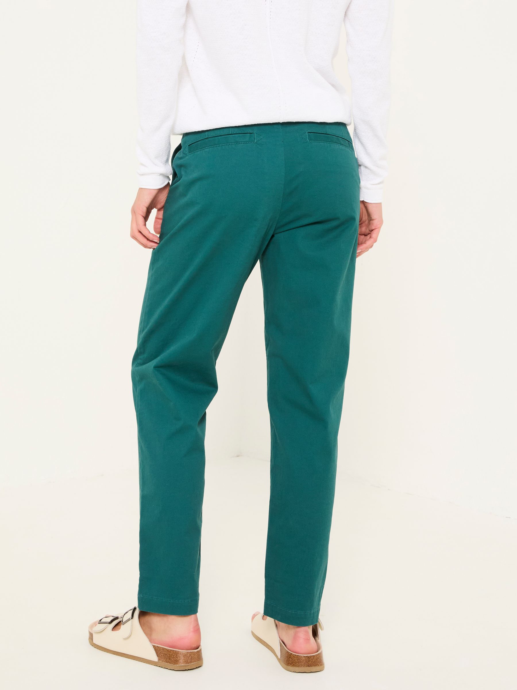 Rye Teal Blue Chino Trousers - Image 2 of 6