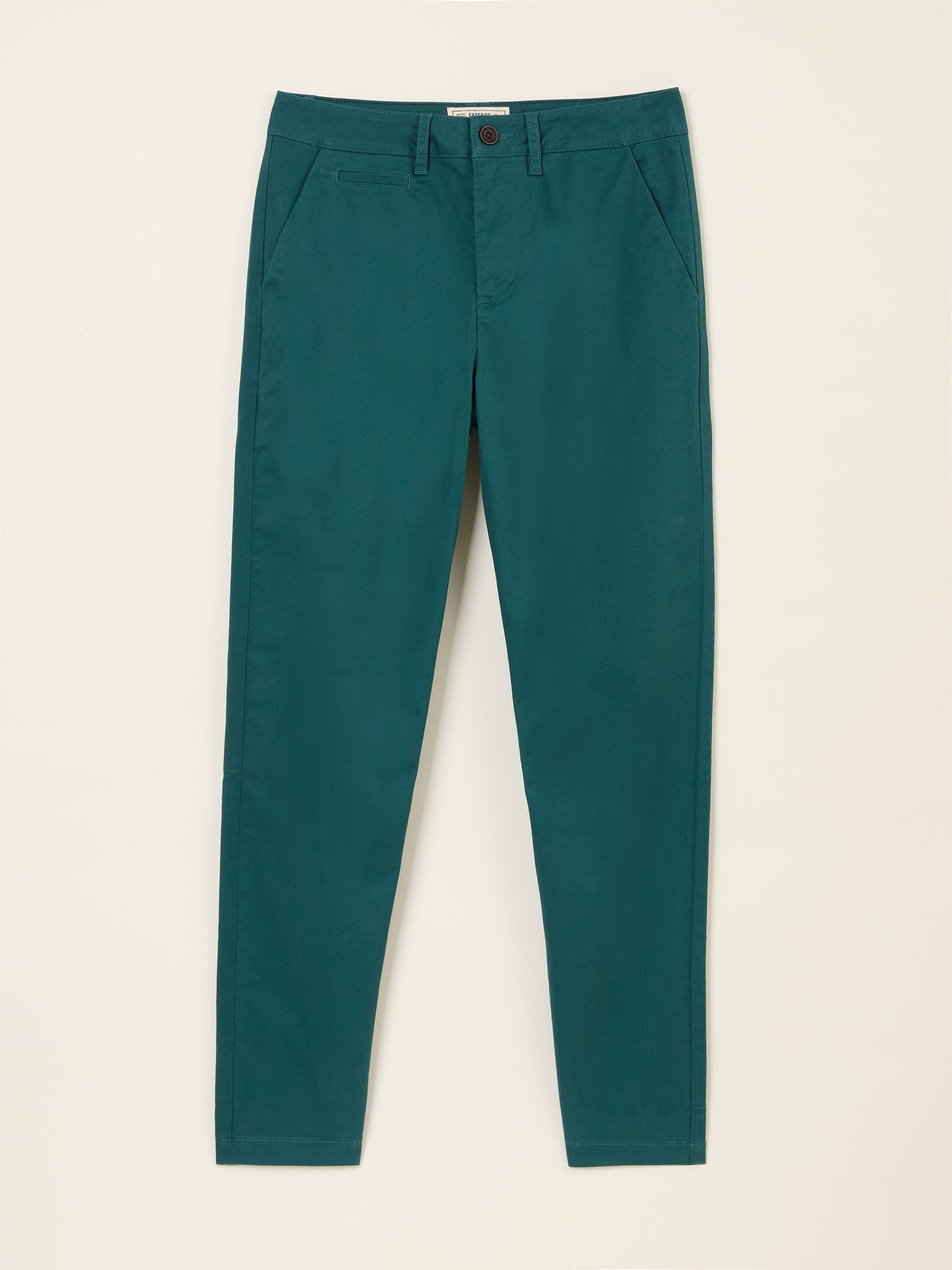 Rye Teal Blue Chino Trousers - Image 6 of 6