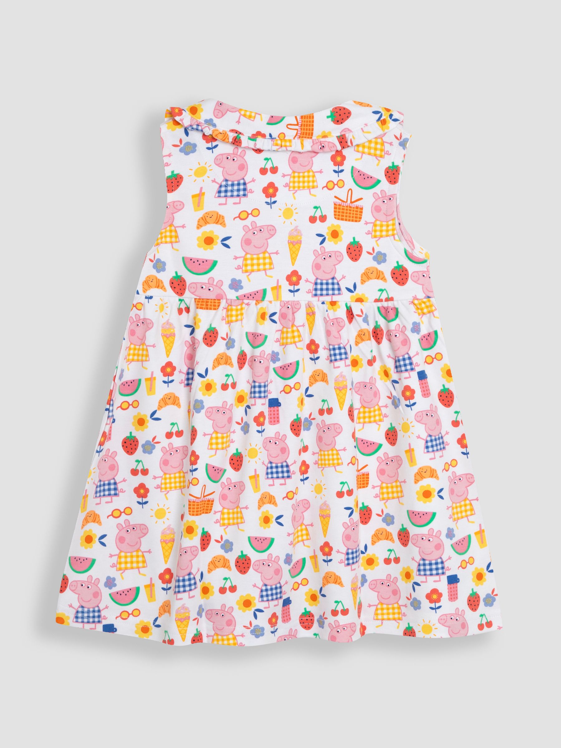 Pink Peppa Pig Button Through Dress - Image 2 of 3