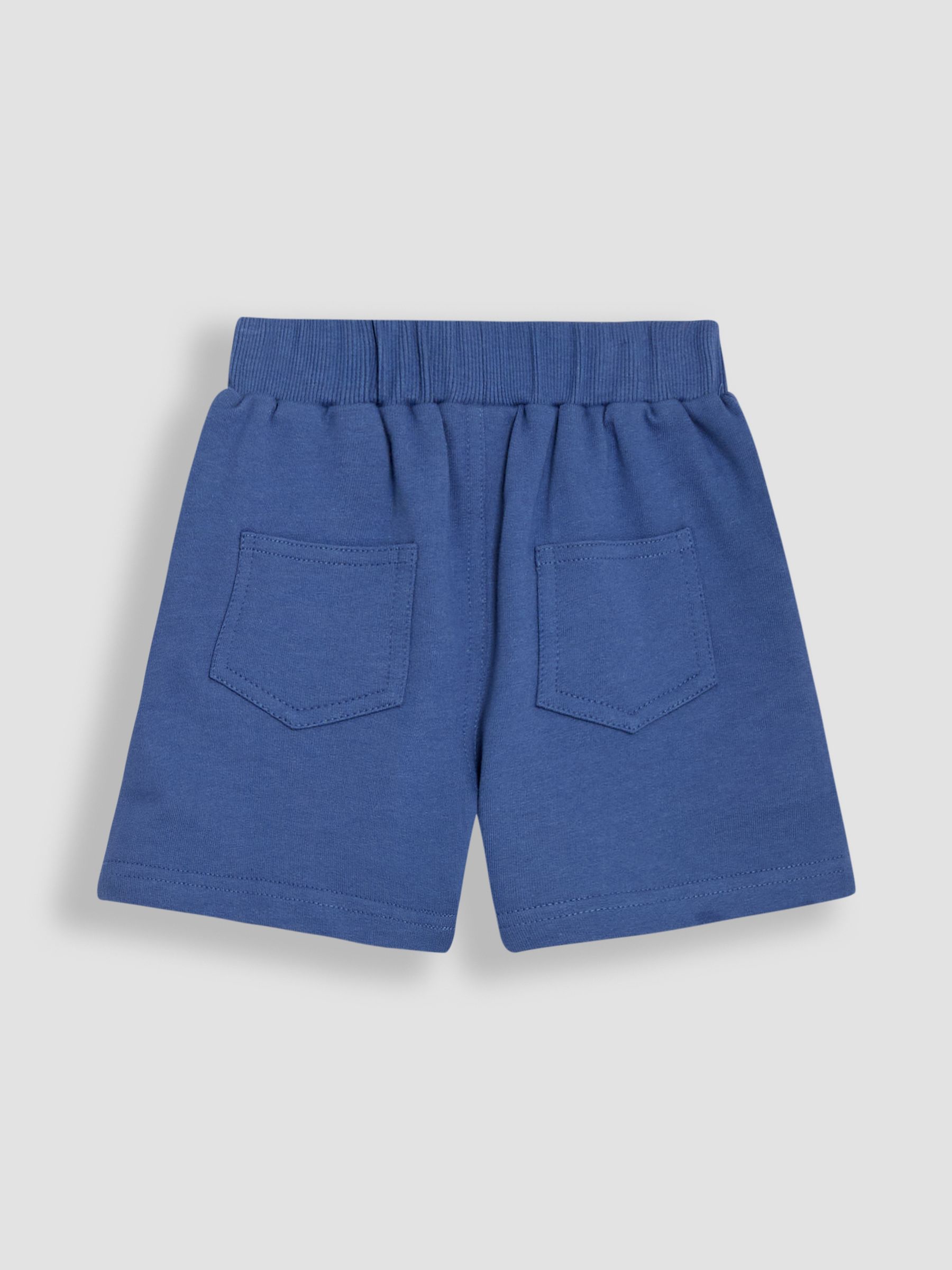 Blue Dino Scene Appliqué T-Shirt & Shorts Set 2 Piece - Image 6 of 6