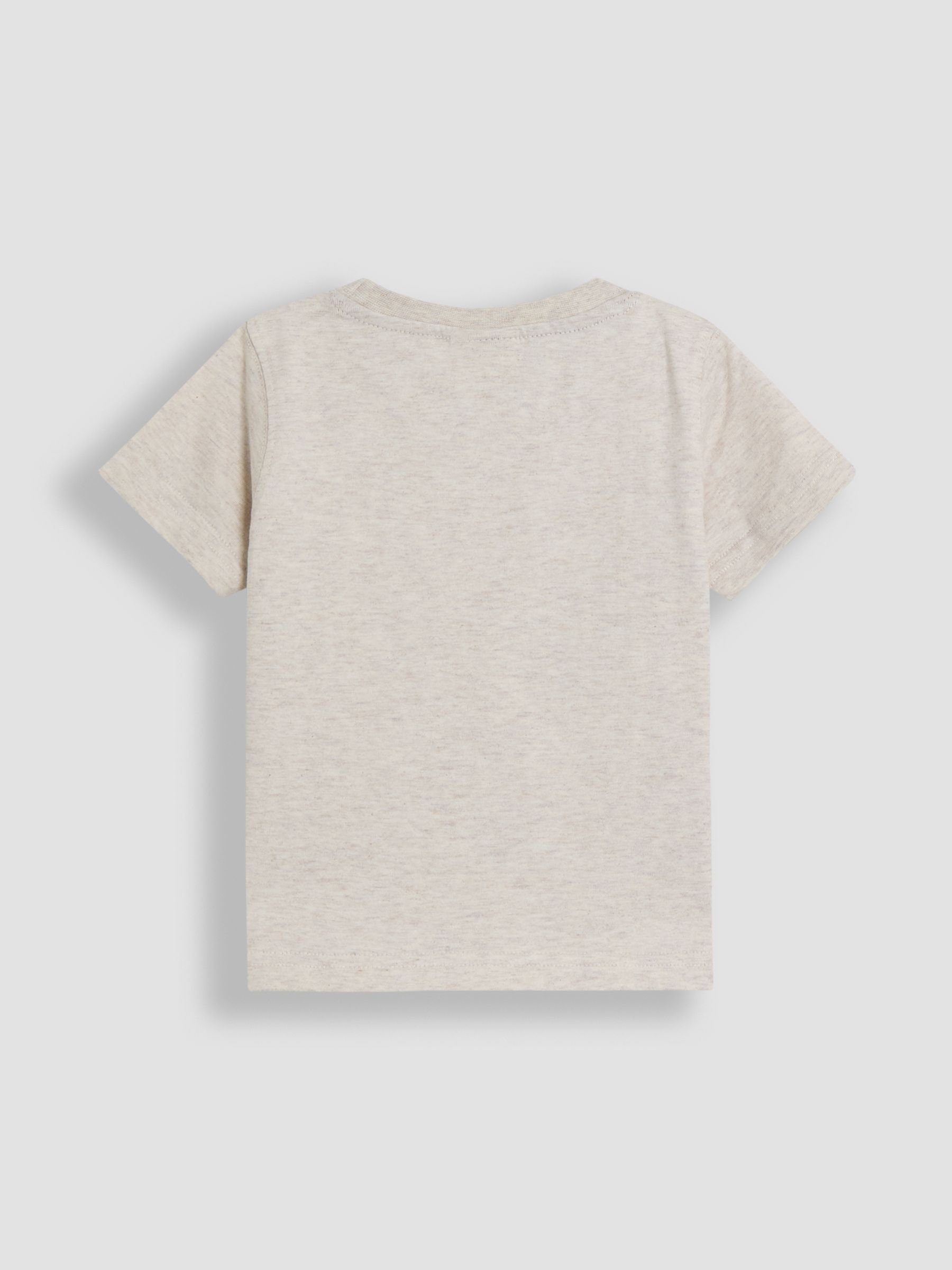 Natural 2-Piece Dinosaur Puff Print T-Shirt & Short Set - Image 3 of 6
