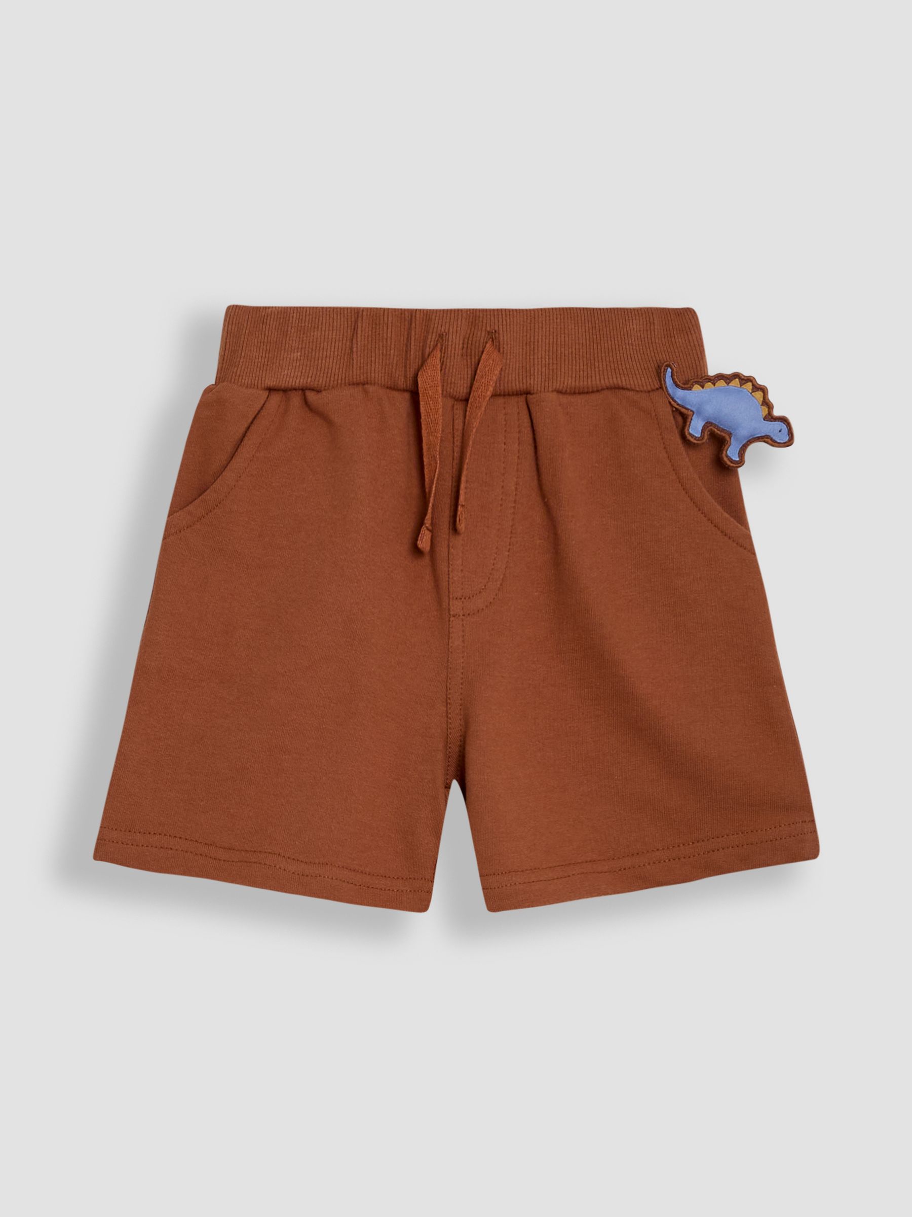 Natural 2-Piece Dinosaur Puff Print T-Shirt & Short Set - Image 5 of 6