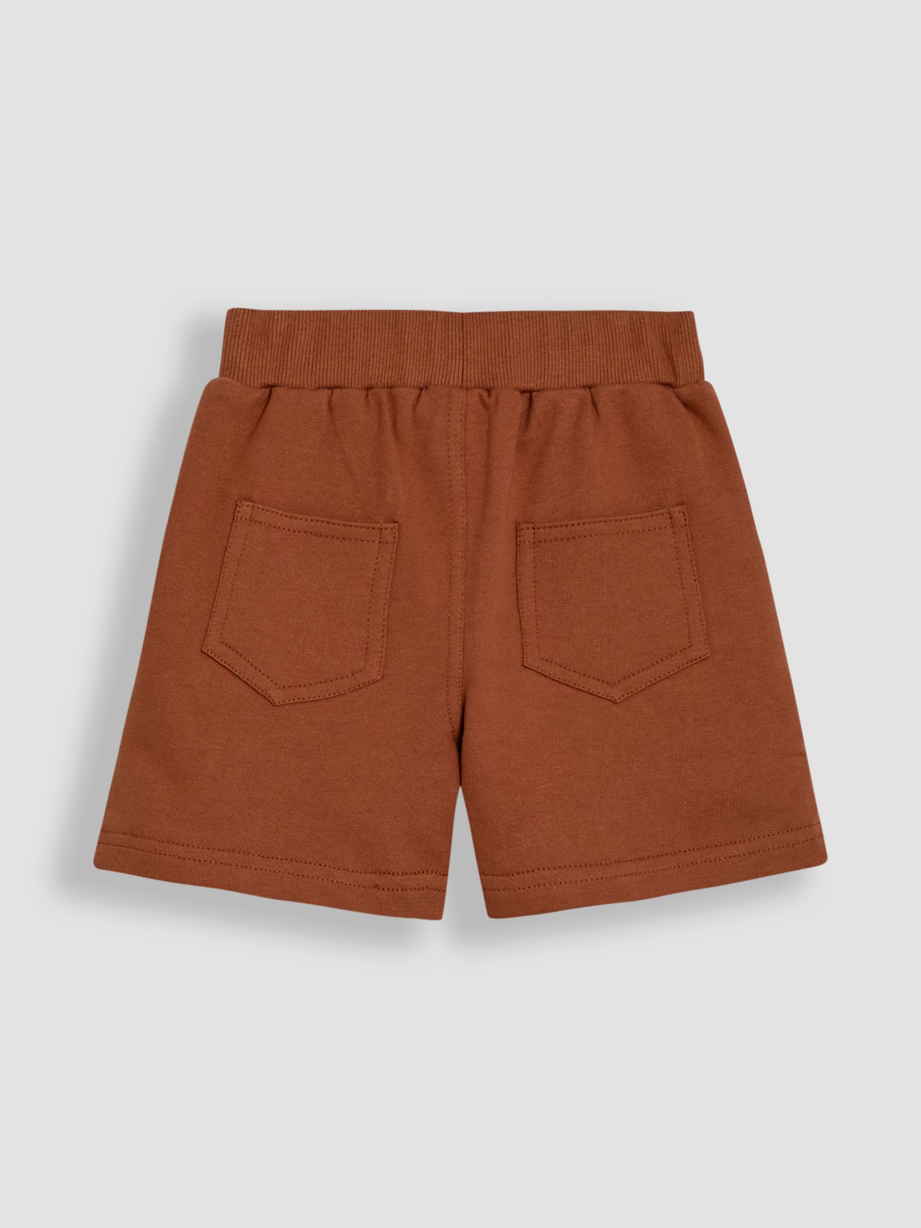 Natural 2-Piece Dinosaur Puff Print T-Shirt & Short Set - Image 6 of 6