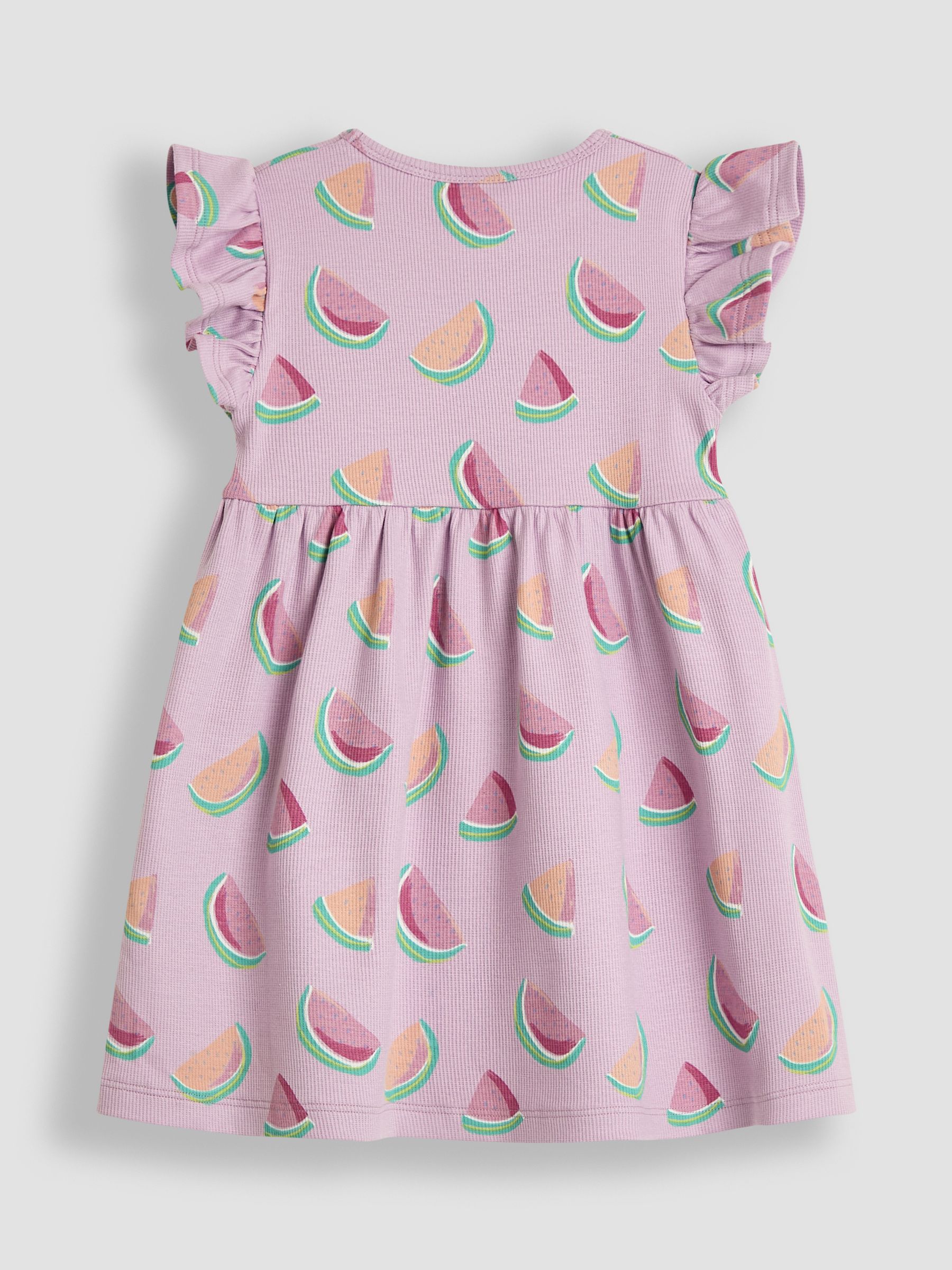 Lilac Purple Watermelon Rib Dress - Image 2 of 3
