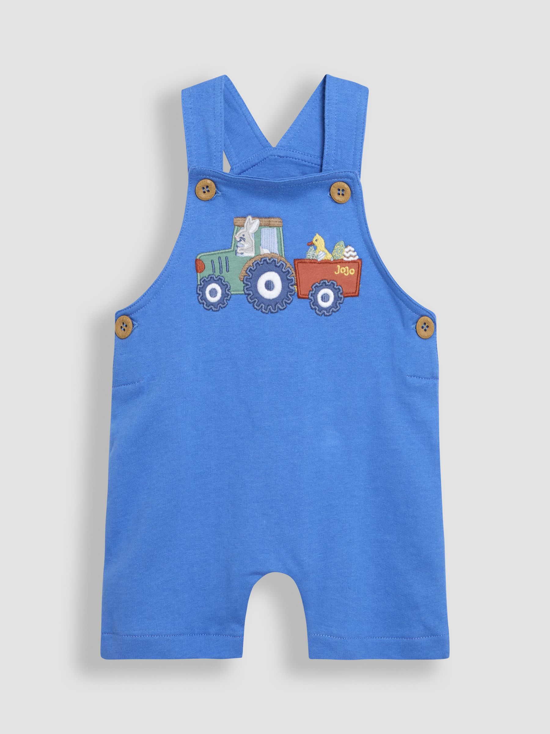 Blue 2-Piece Appliqué Dungarees & T-Shirt Set - Image 2 of 6