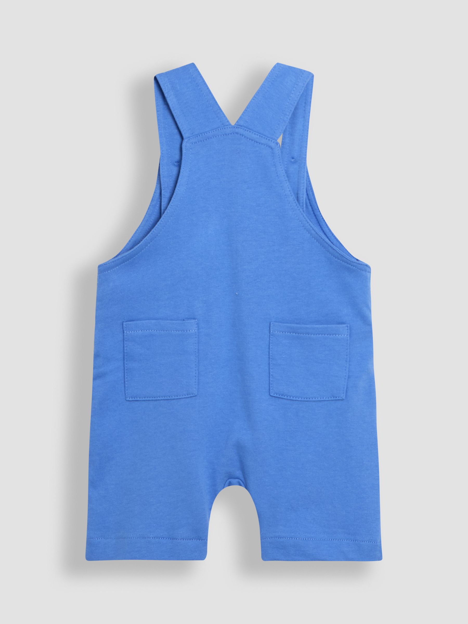 Blue 2-Piece Appliqué Dungarees & T-Shirt Set - Image 3 of 6