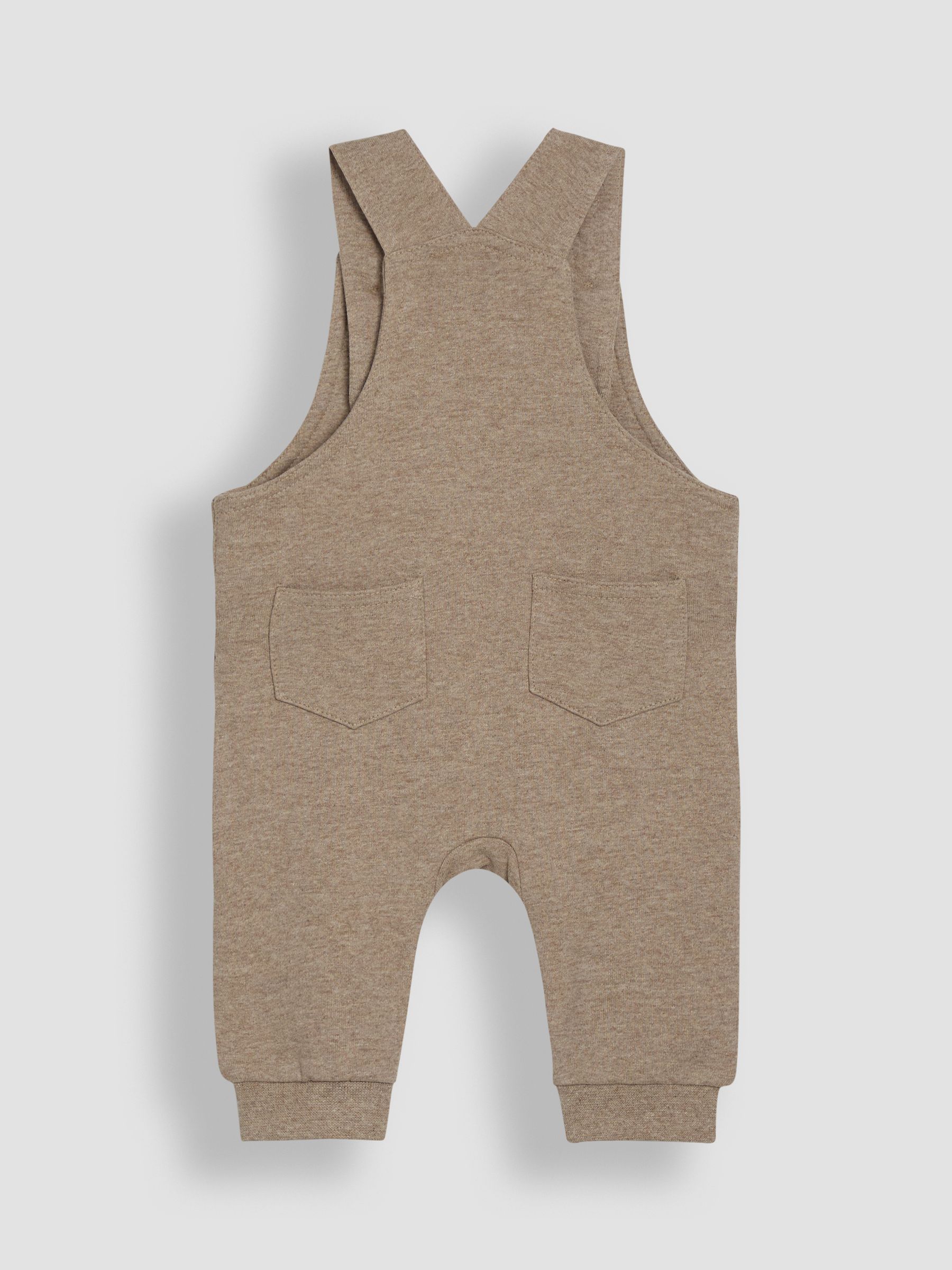 Fawn 2-Piece Appliqué Dungarees & T-Shirt Set - Image 3 of 6