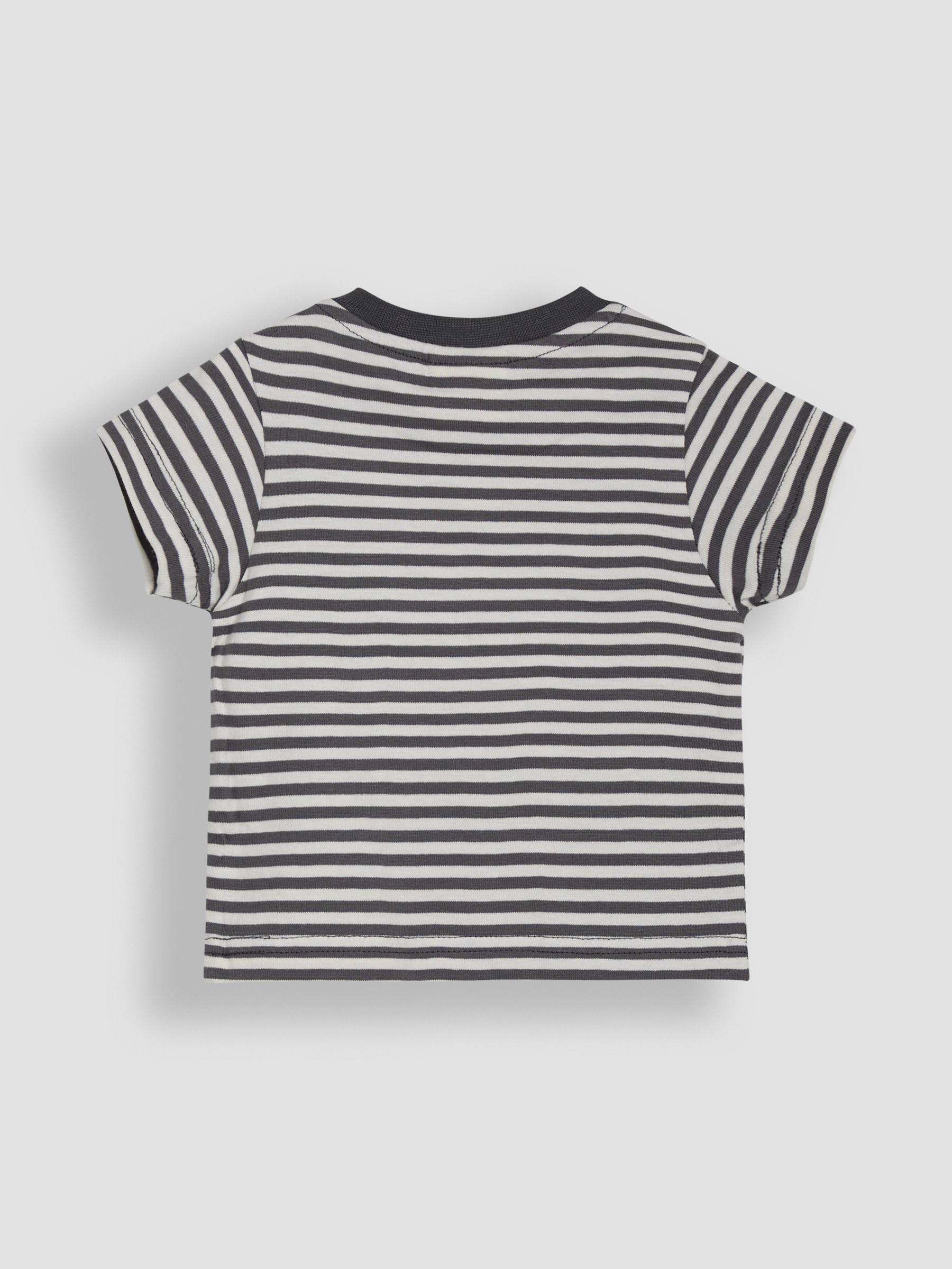 Fawn 2-Piece Appliqué Dungarees & T-Shirt Set - Image 5 of 6