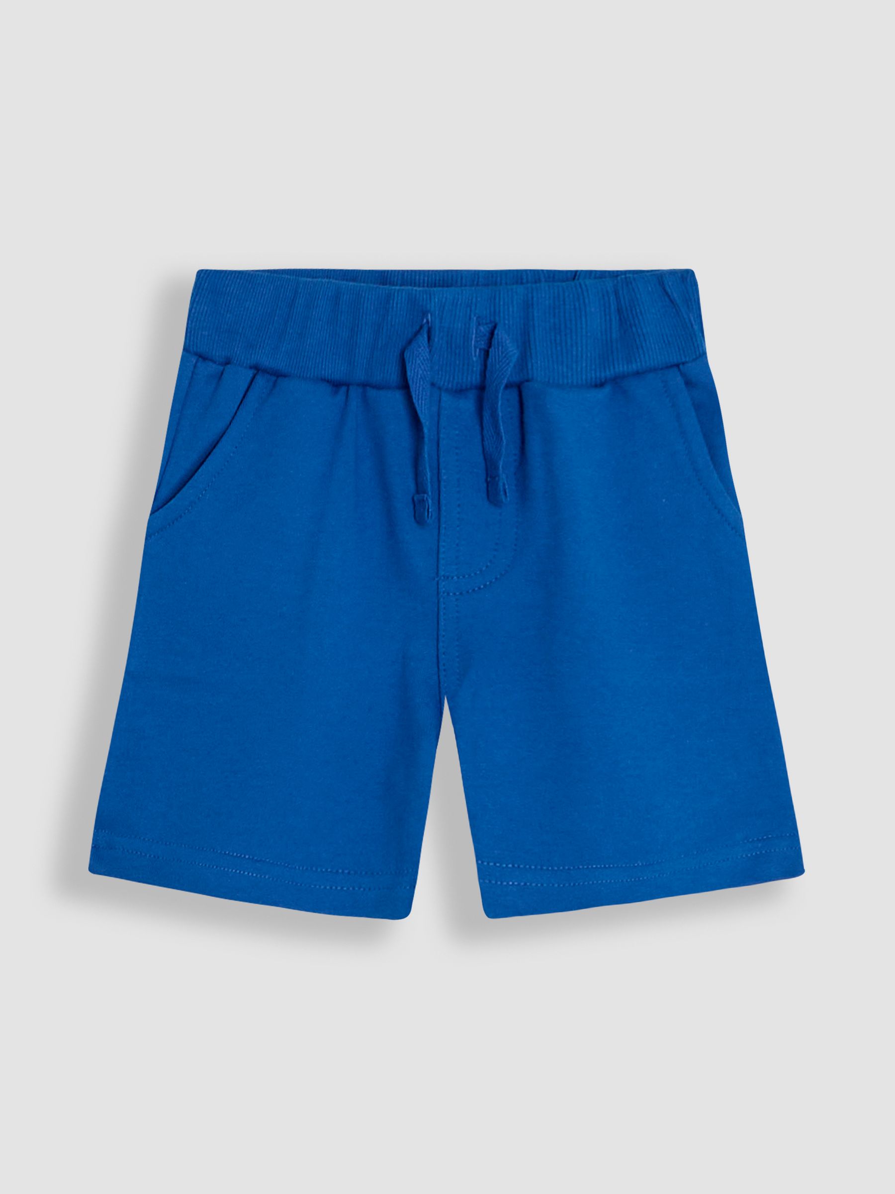 Blue Shark 2 Piece Appliqué 100% Cotton T-Shirt & Short Set - Image 4 of 6
