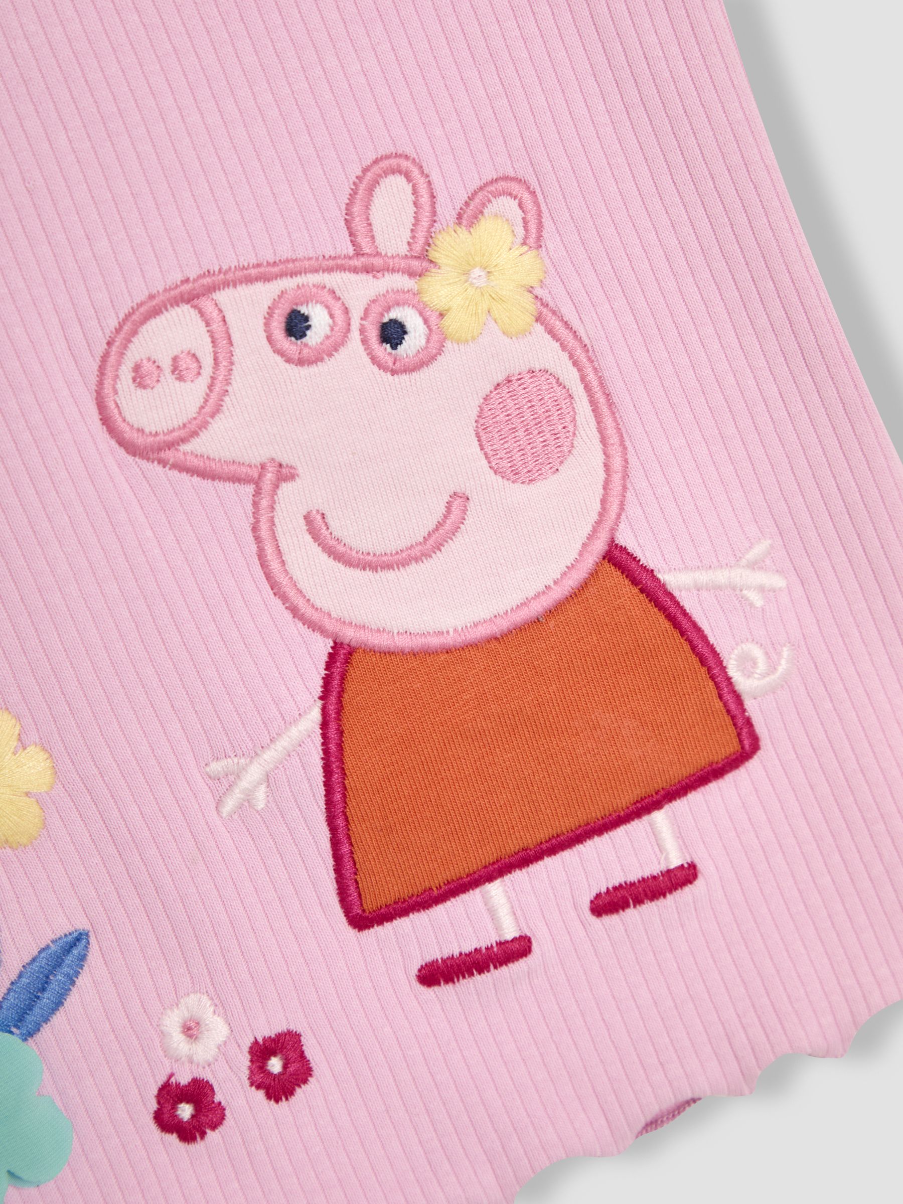 Pink 2-Piece Peppa Pig T- Shirt & Flared Leggings Set - Image 5 of 7