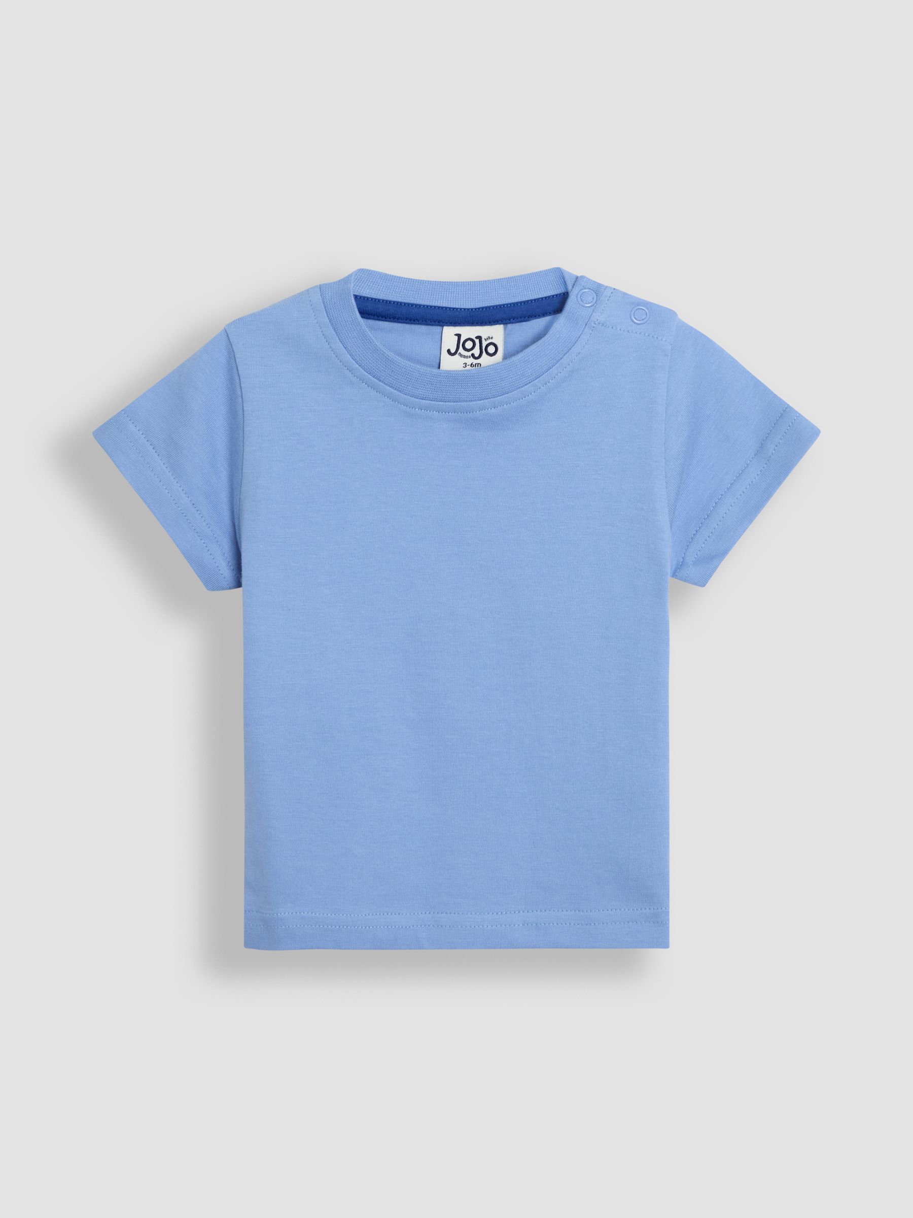 Grey Shark 2-Piece Appliqué Dungarees & T-Shirt Set - Image 4 of 7