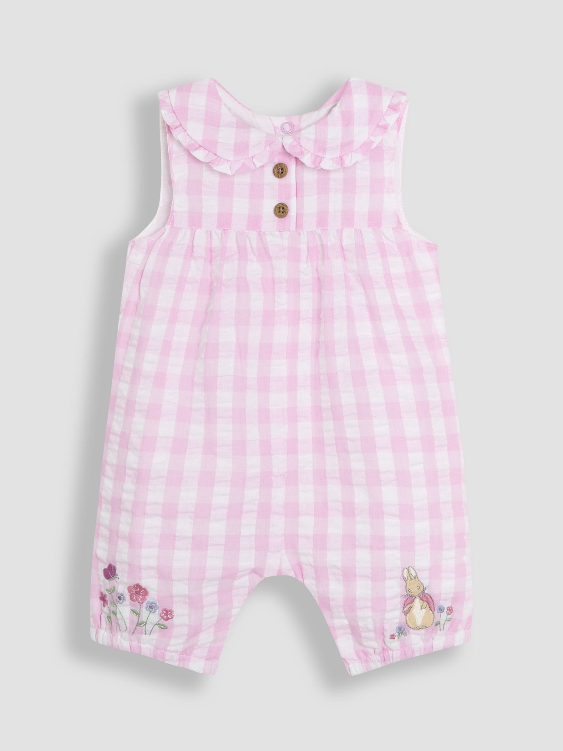 Pink Gingham Peter Flopsy Bunny & Headband Set - Image 6 of 6