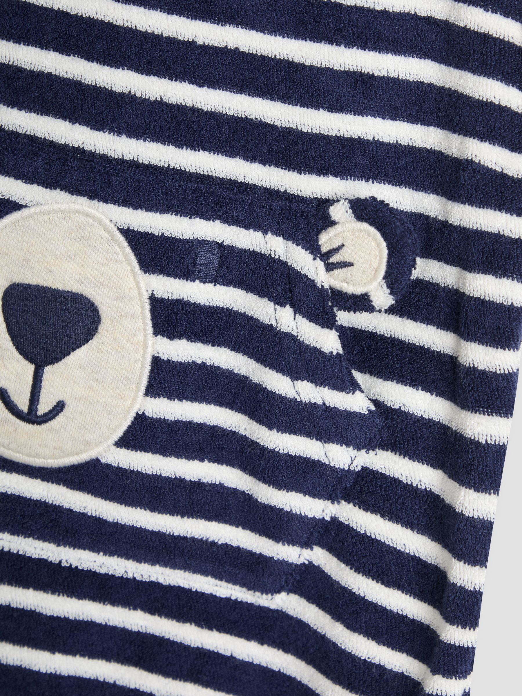Blue Bear Appliqué Dungarees and T-Shirts Set 2 Piece - Image 5 of 6