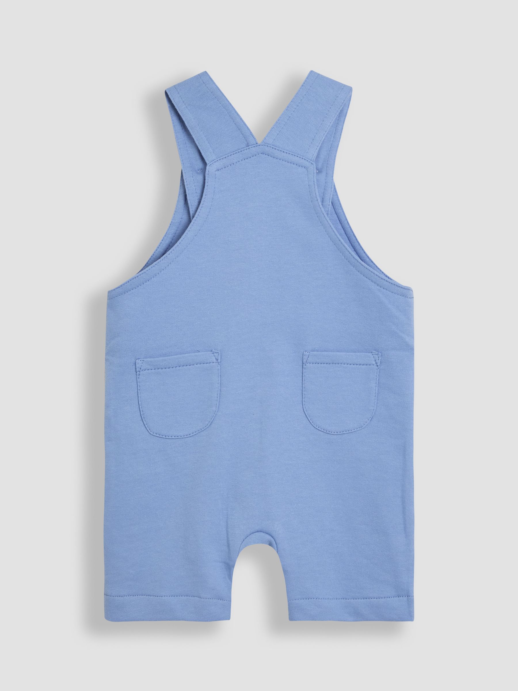 Blue Boat 2-Piece Appliqué Dungarees & T-Shirt Set - Image 7 of 7