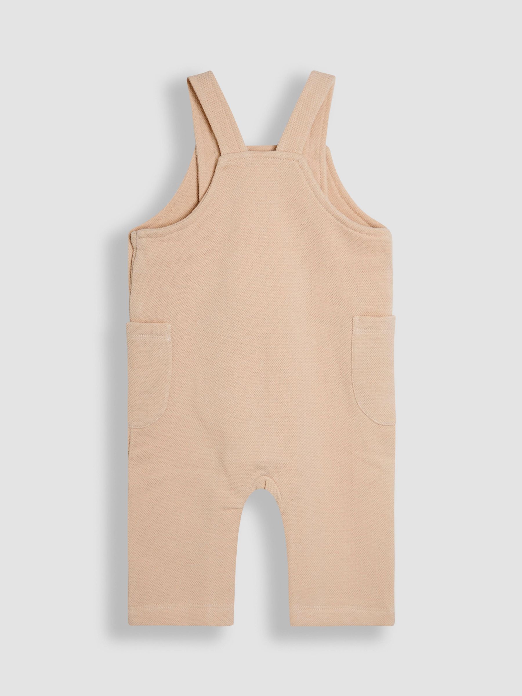 Stone Giraffe Embroidered Dungarees & T-Shirt Set - Image 7 of 7