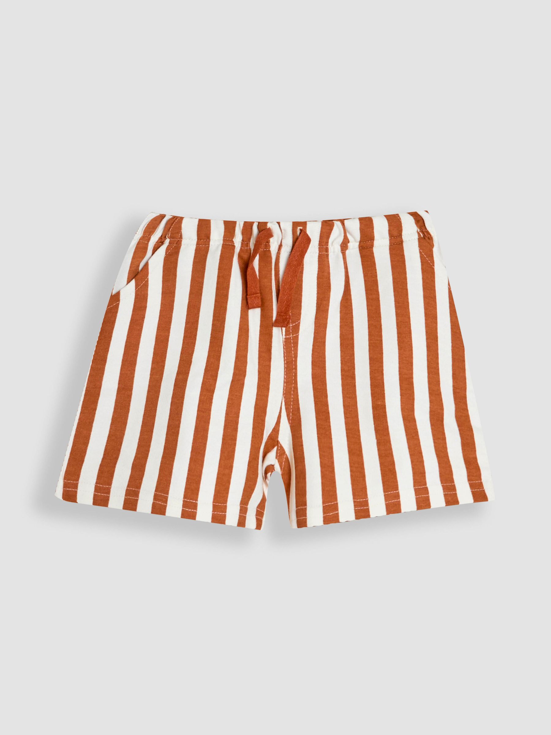 Ecru 100% Cotton Prtinted T-Shirt & Shorts Set - Image 5 of 9