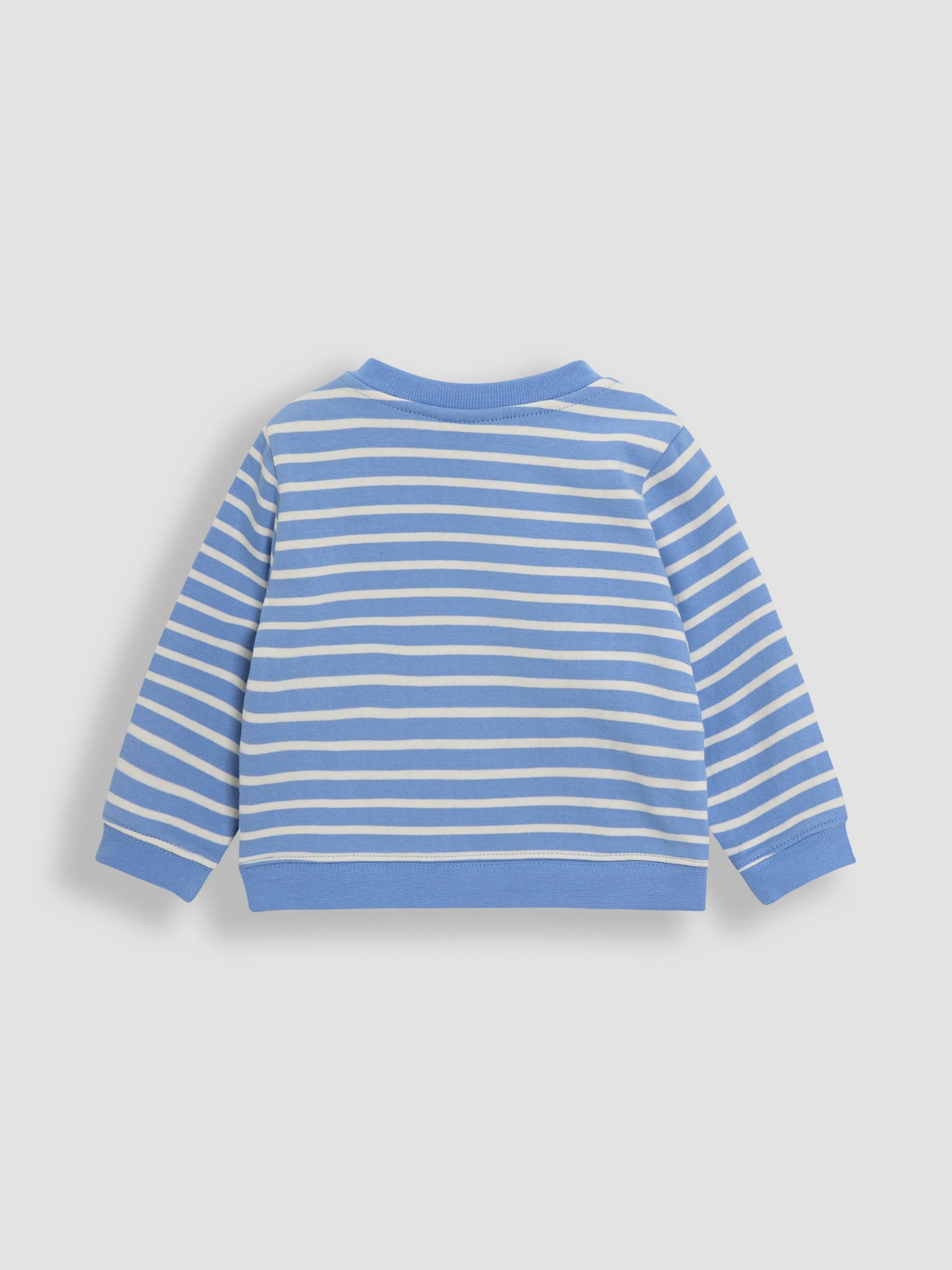 Blue 2-Piece Whale Appliqué Sweatshirt & Leggings Set - Image 3 of 5