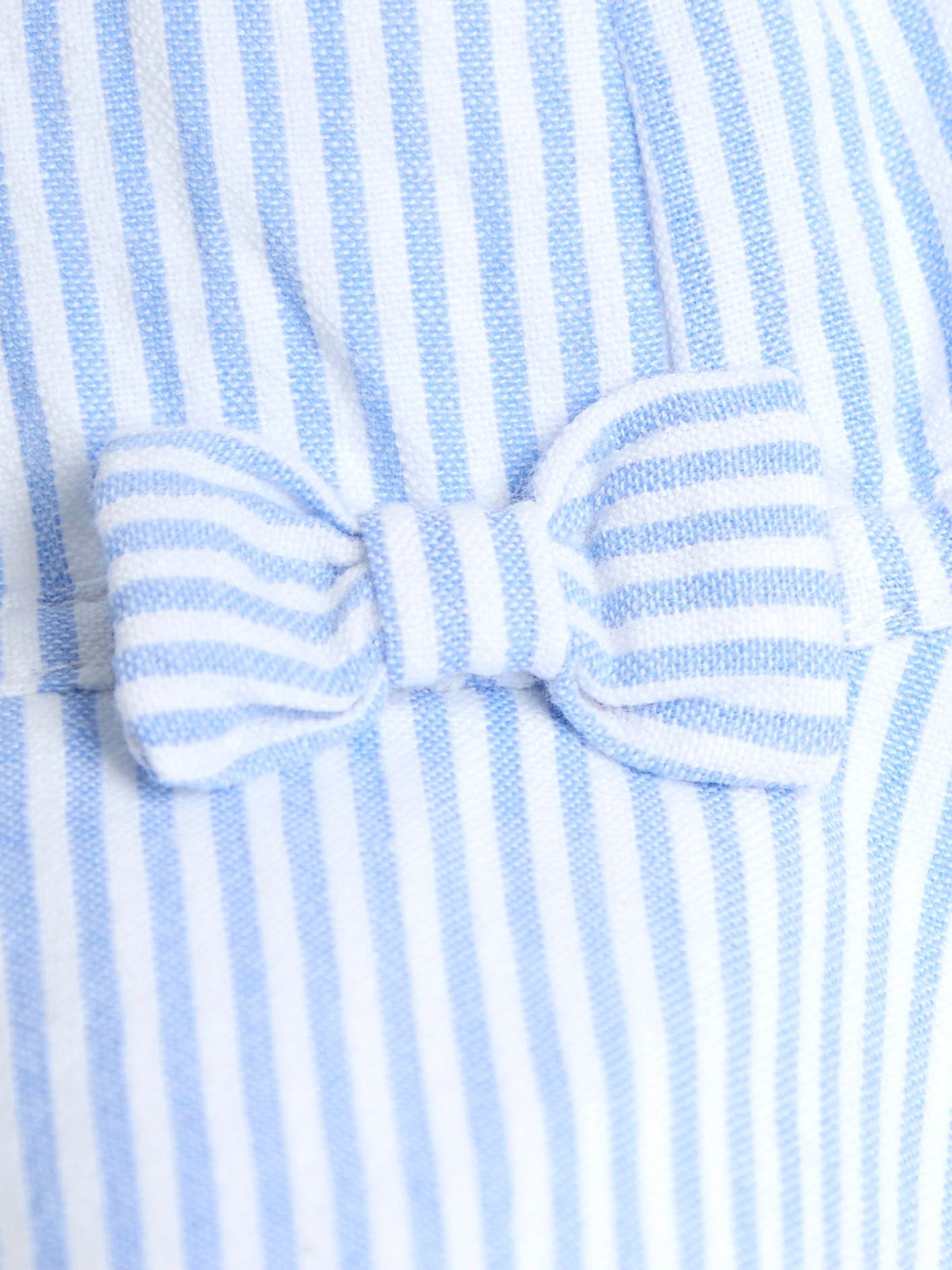 Blue Daisy Gingham Floppy Sun Hat - Image 2 of 3