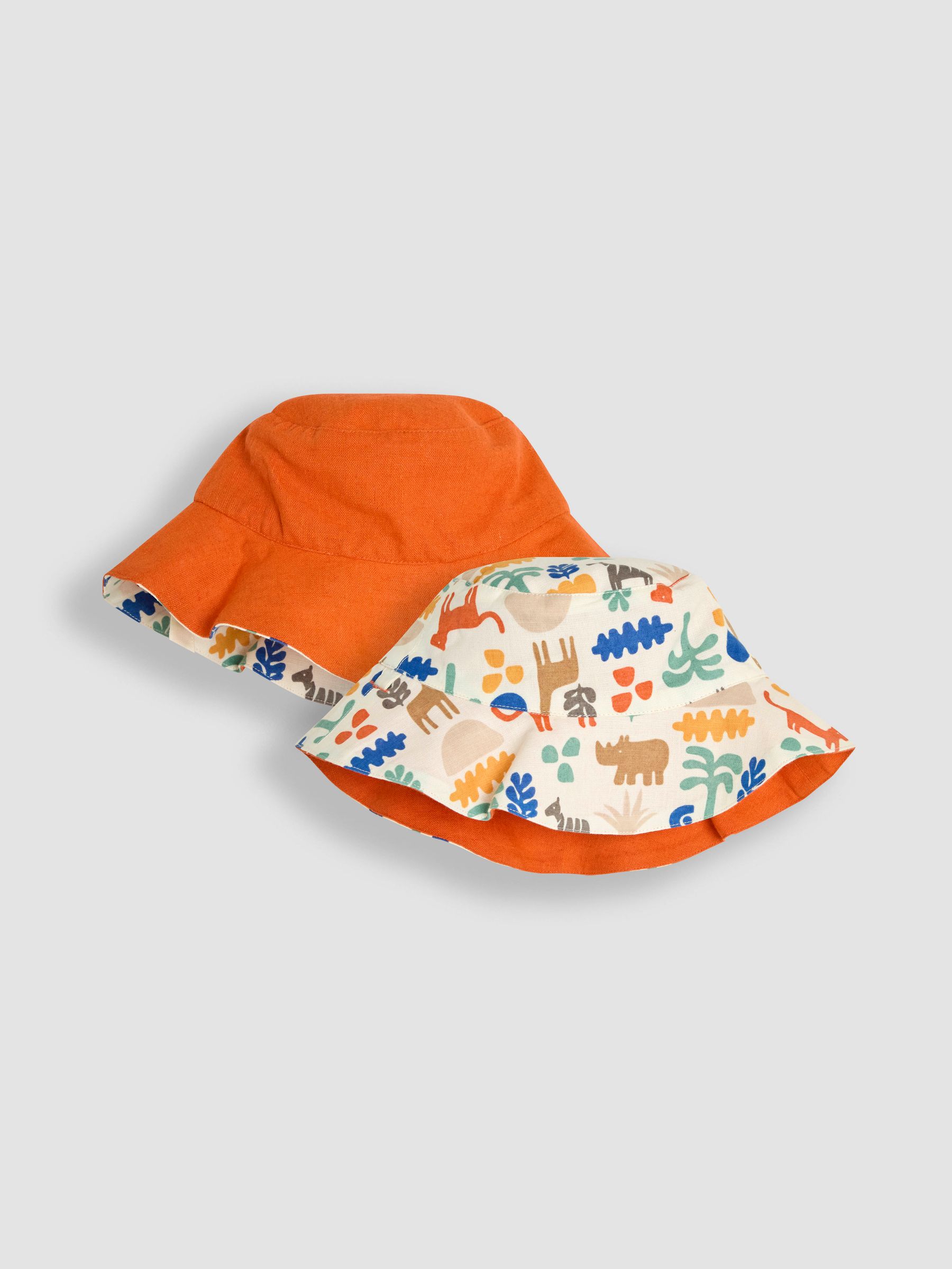 Natural Safari Reversible Sun Hat - Image 1 of 4