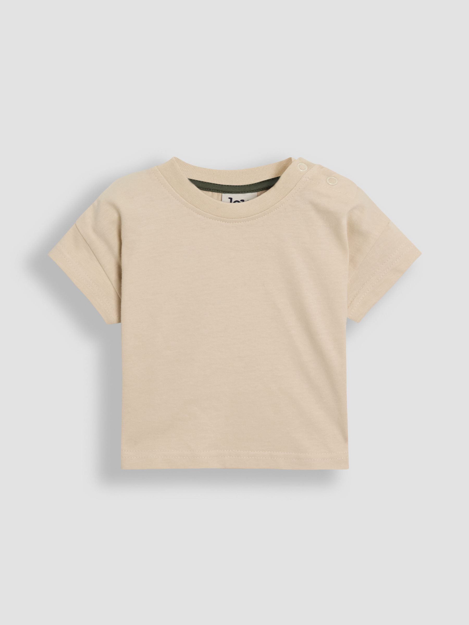 Khaki Dungarees & T-Shirt 2-Piece Set - Image 4 of 7