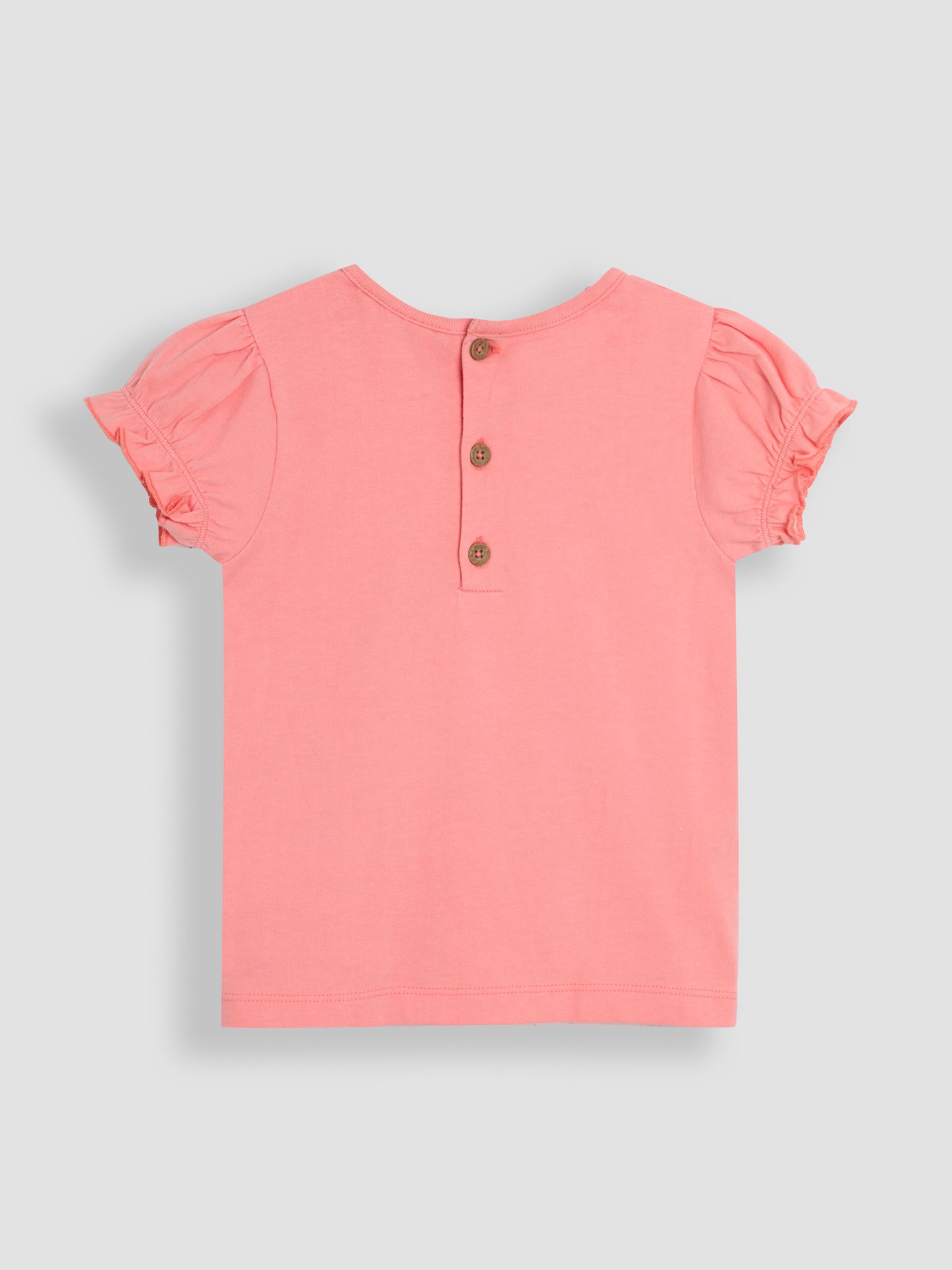 Ecru Cherry 2-Piece Dungaree Dress & T-Shirt Set - Image 7 of 8