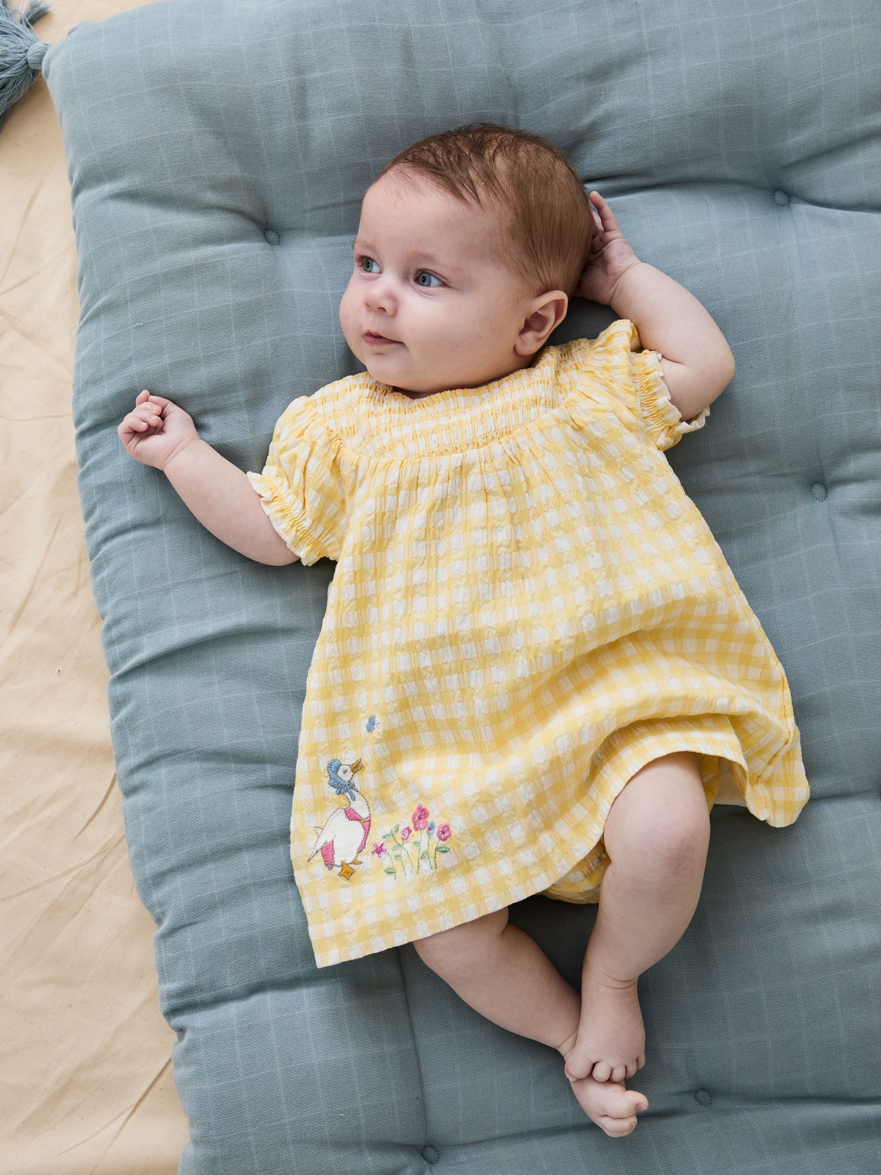 Yellow Yellow Jemima Puddle-Duck Smocked Dress Set - Image 1 of 7