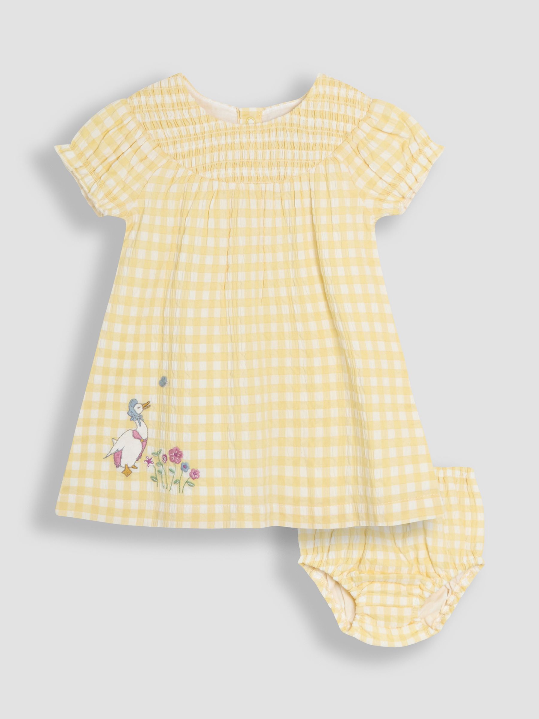 Yellow Yellow Jemima Puddle-Duck Smocked Dress Set - Image 2 of 7
