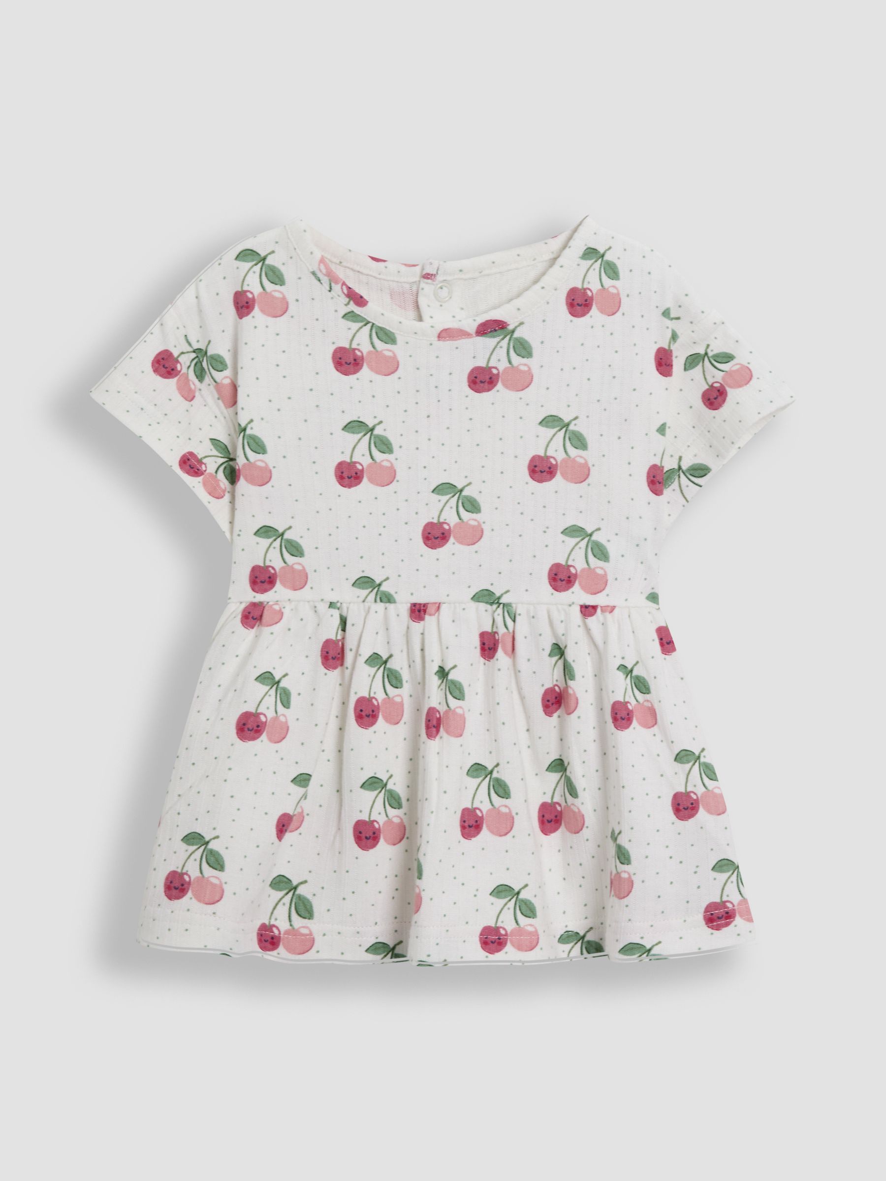 Cream Cherry Drop Shoulder T-Shirts 2 Pack - Image 2 of 7